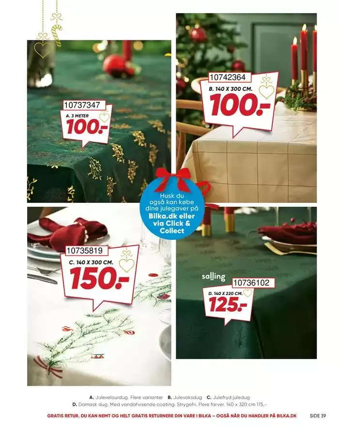 Aktuelle kup og tilbud Gyldig indtil 20. november - 4. december 2024 - tilbudsavis side 39