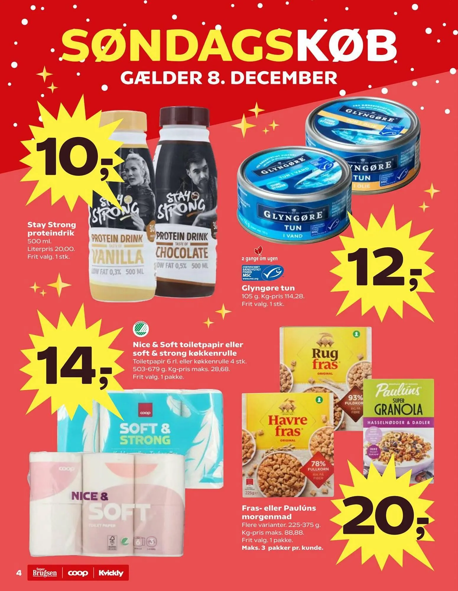 Kvickly tilbudsavis Gyldig indtil 5. december - 12. december 2024 - tilbudsavis side 4