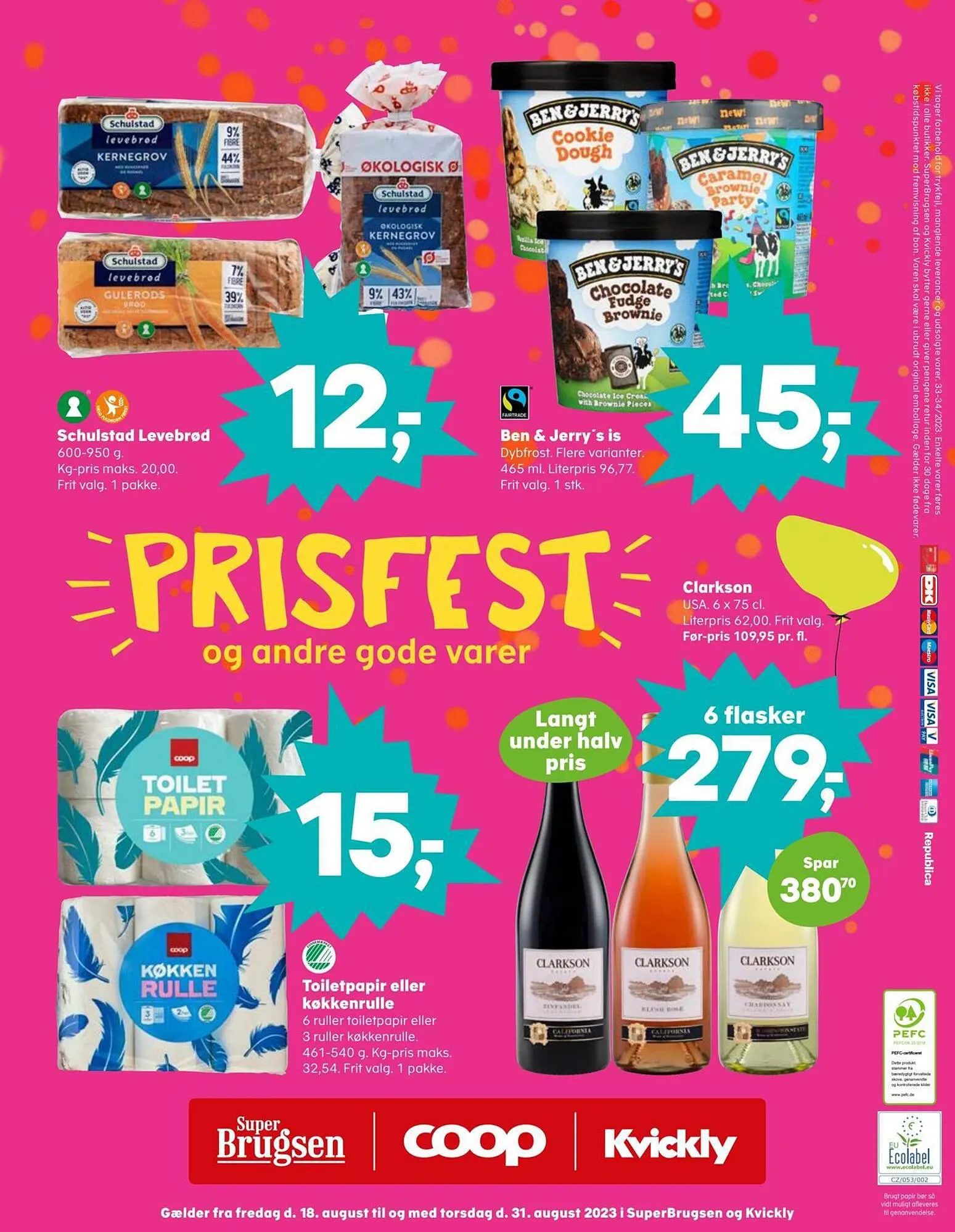 SuperBrugsen tilbudsavis Gyldig indtil 17. august - 31. august 2023 - tilbudsavis side 30