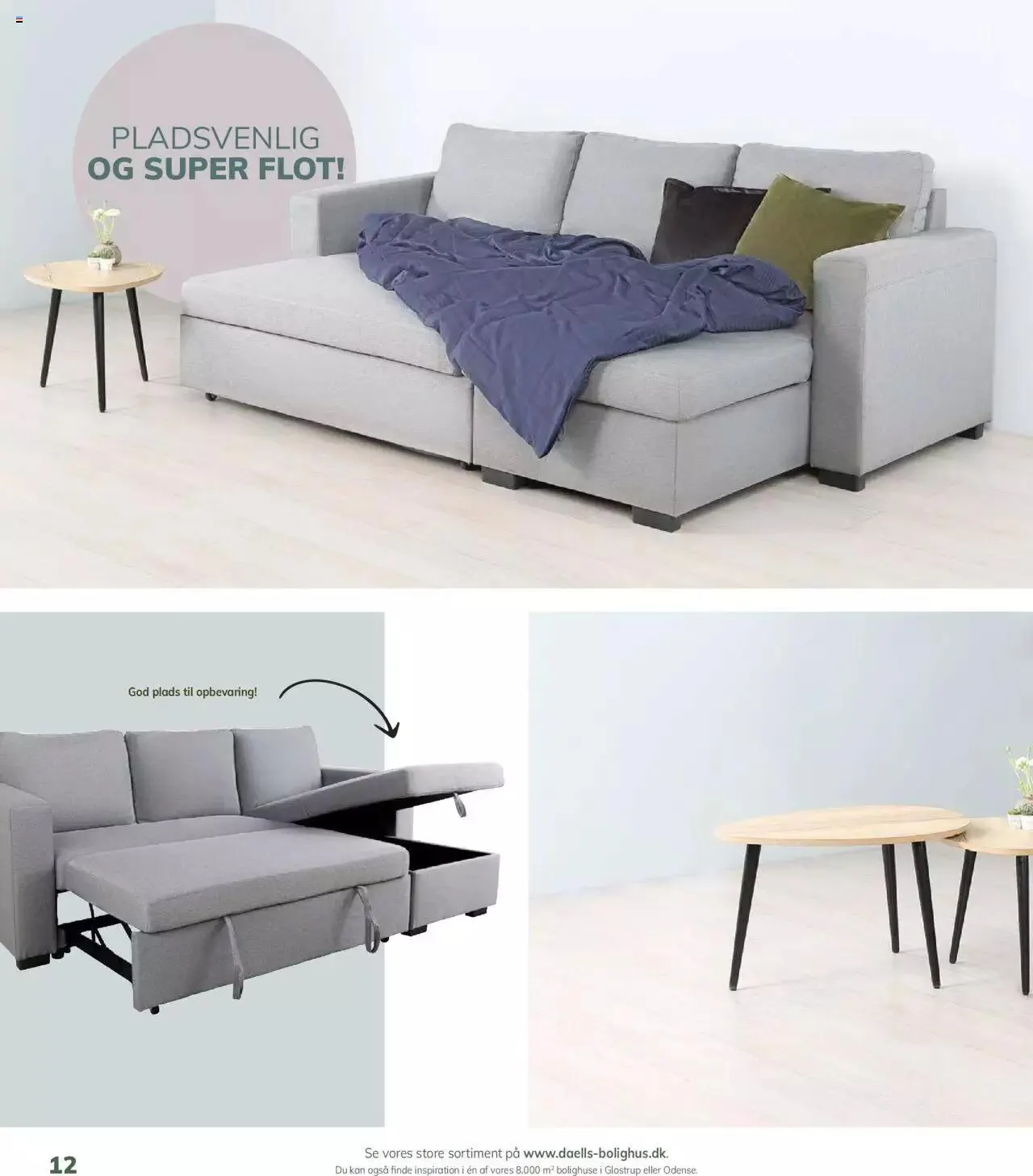 Daells Bolighus - Sovesofakatalog Gyldig indtil 25. april - 31. december 2023 - tilbudsavis side 12