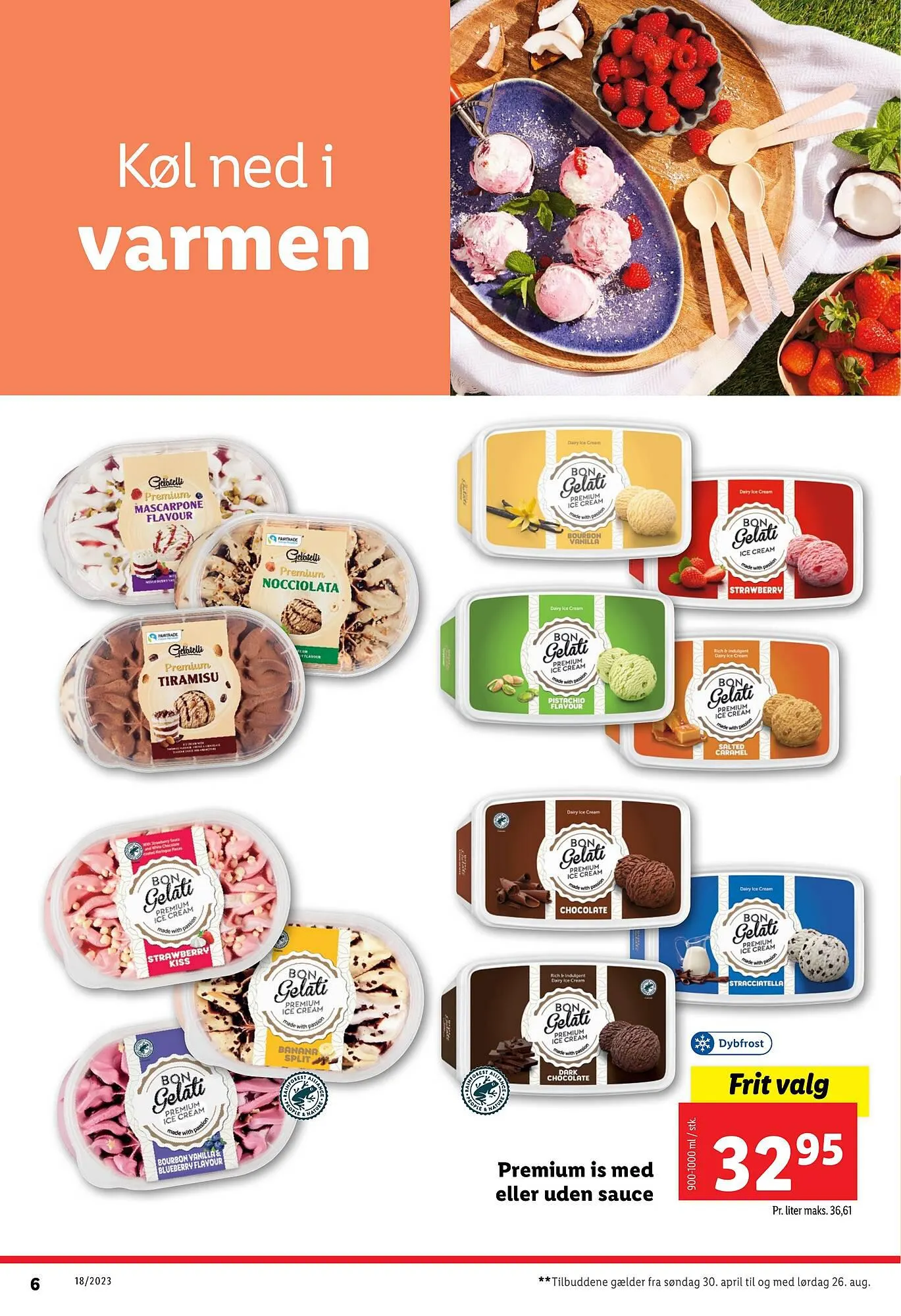 Lidl tilbudsavis Gyldig indtil 30. april - 26. august 2023 - tilbudsavis side 6