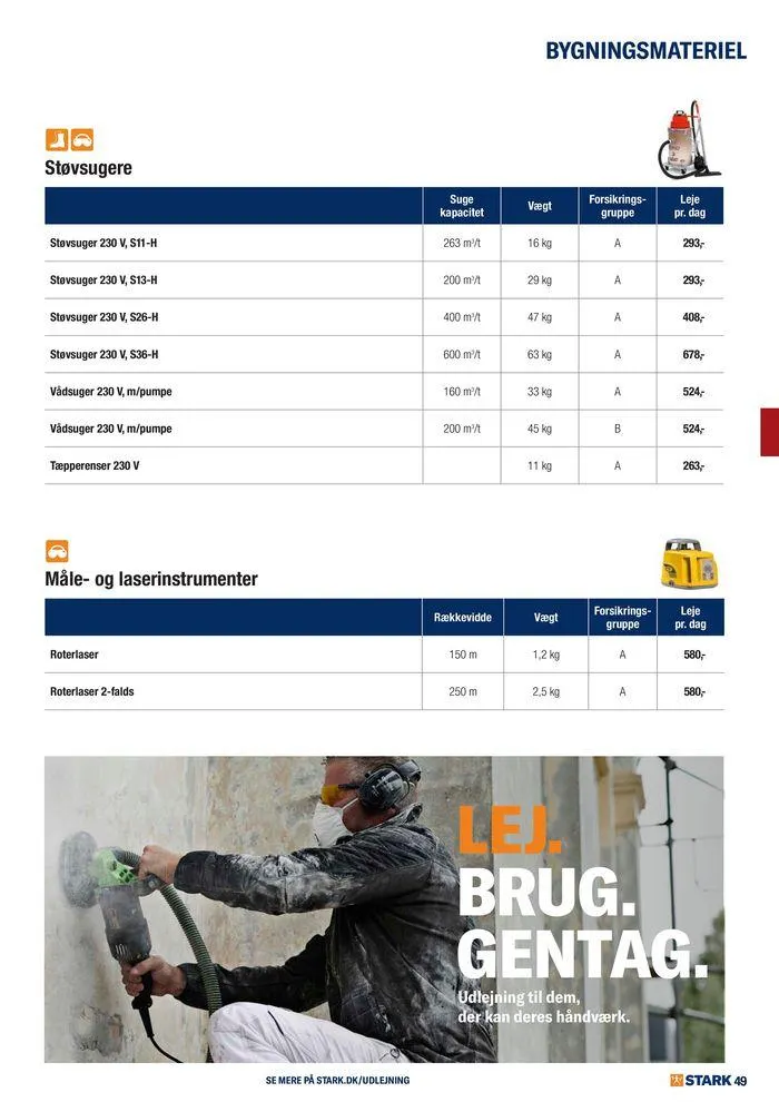 Udlejning i STARK Gyldig indtil 7. august - 21. august 2024 - tilbudsavis side 49