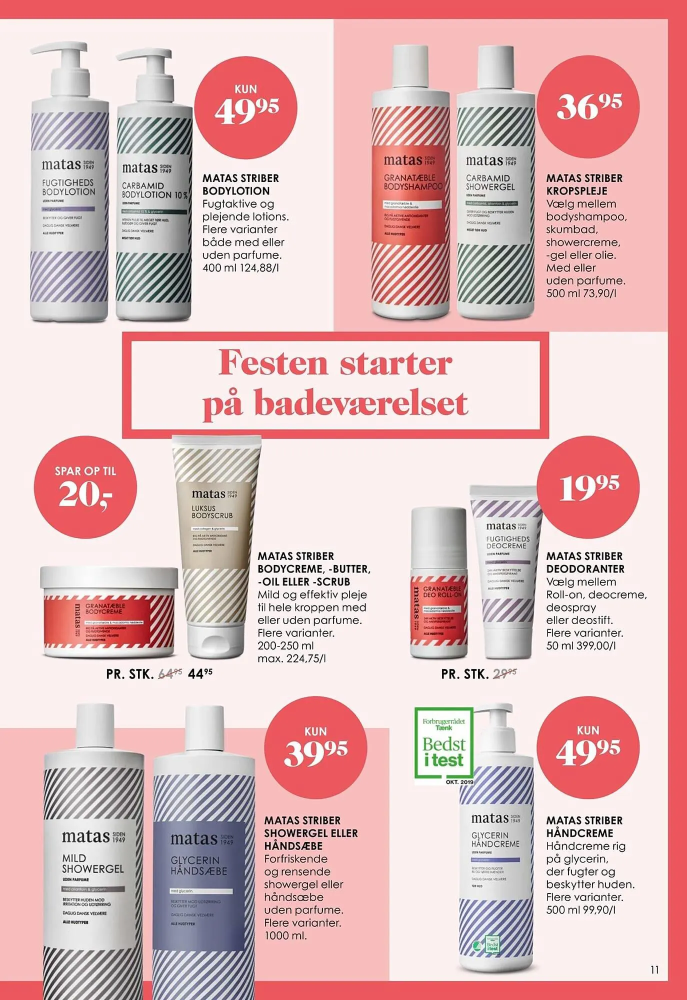 Matas tilbudsavis Gyldig indtil 7. september - 20. september 2023 - tilbudsavis side 11