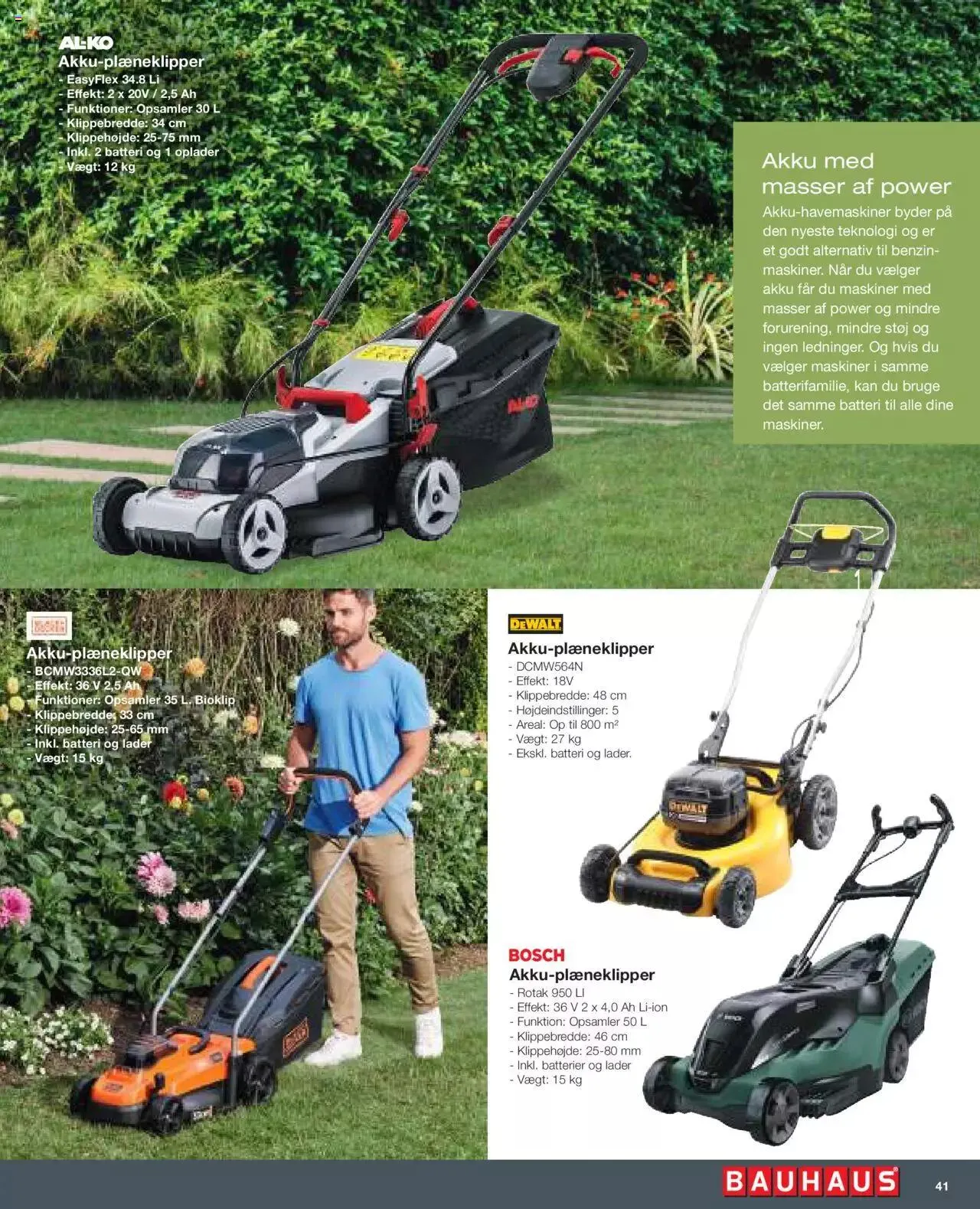 Bauhaus - Tilbudsavis Gyldig indtil 1. maj - 31. december 2023 - tilbudsavis side 41