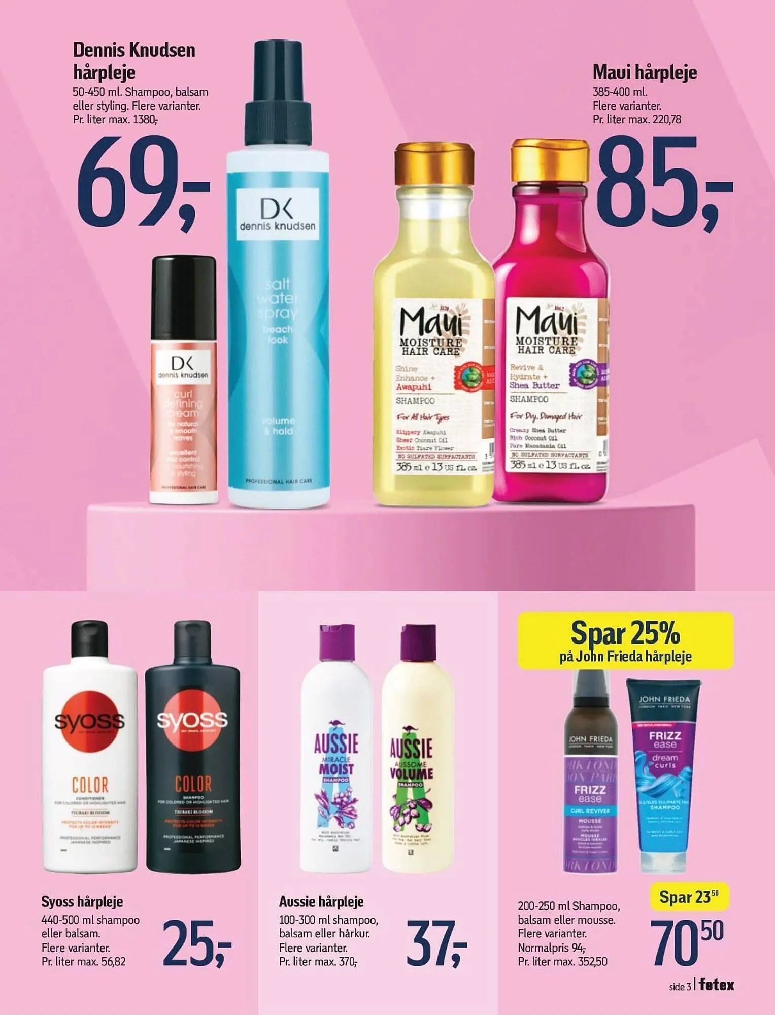 Føtex tilbudsavis Gyldig indtil 1. september - 14. september 2023 - tilbudsavis side 3