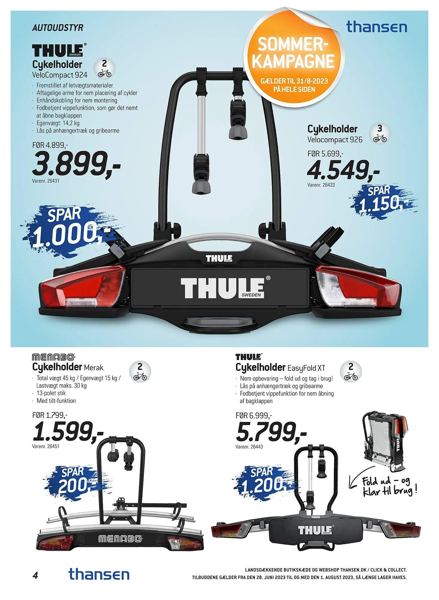 Thansen tilbudsavis Gyldig indtil 28. juni - 1. august 2023 - tilbudsavis side 4