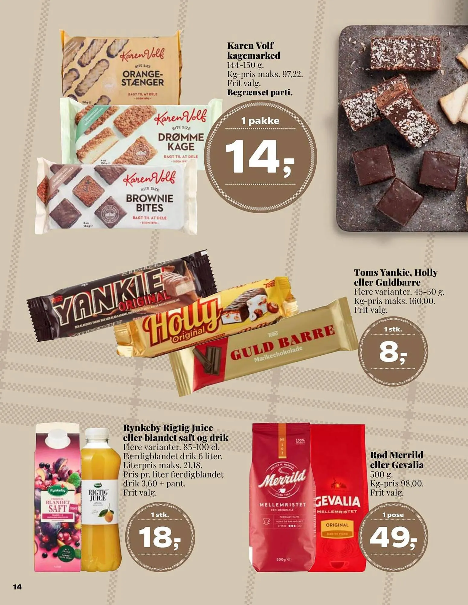 Dagli'Brugsen tilbudsavis Gyldig indtil 17. august - 31. august 2023 - tilbudsavis side 14