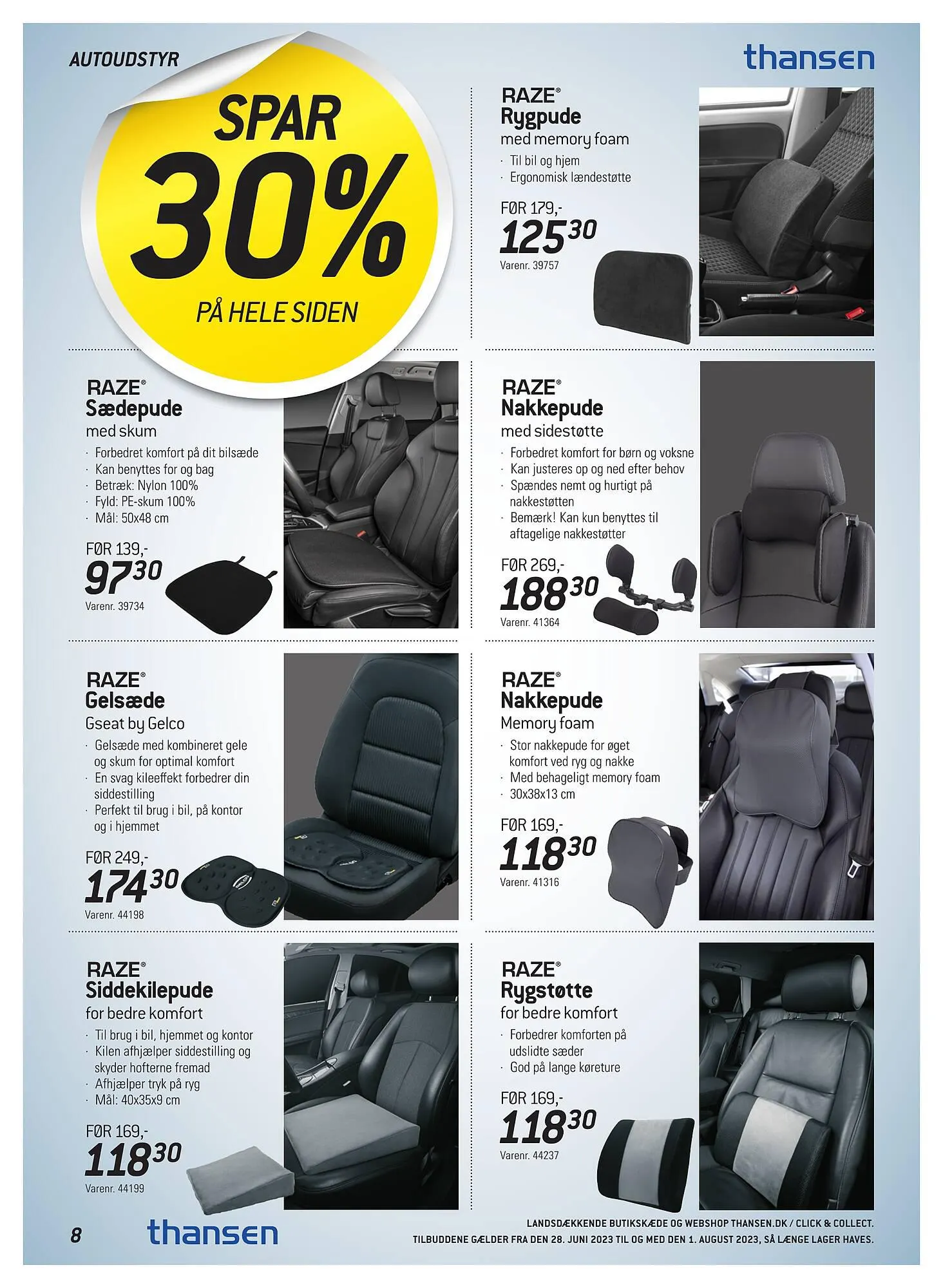 Thansen tilbudsavis Gyldig indtil 28. juni - 1. august 2023 - tilbudsavis side 8