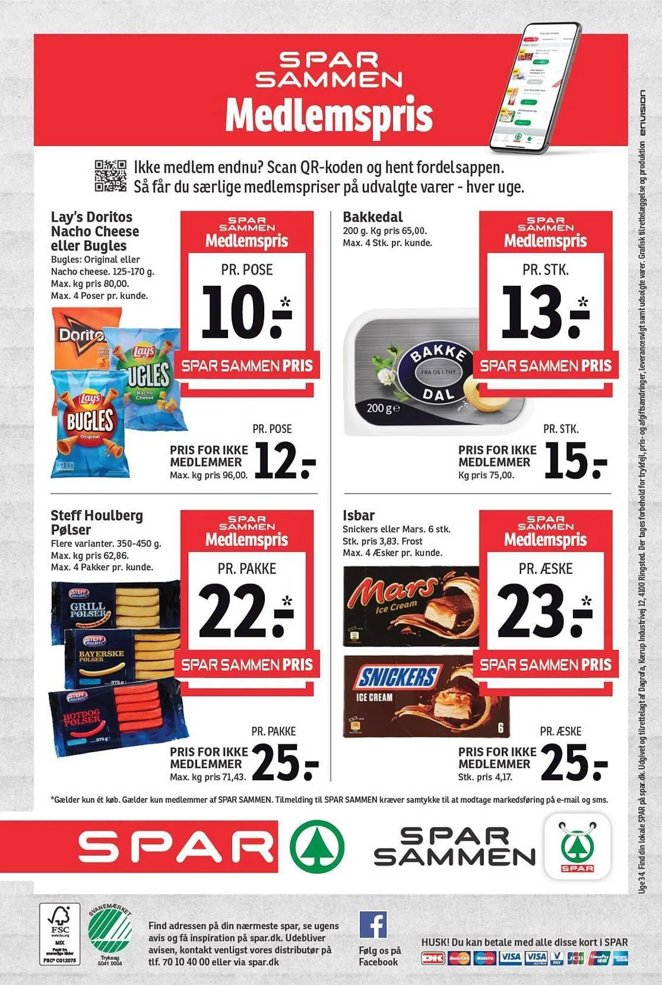 SPAR tilbudsavis Gyldig indtil 19. august - 25. august 2023 - tilbudsavis side 16