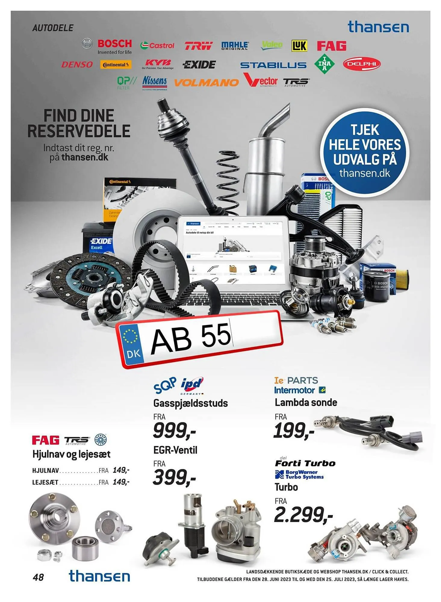 Thansen tilbudsavis Gyldig indtil 27. juni - 25. juli 2023 - tilbudsavis side 48