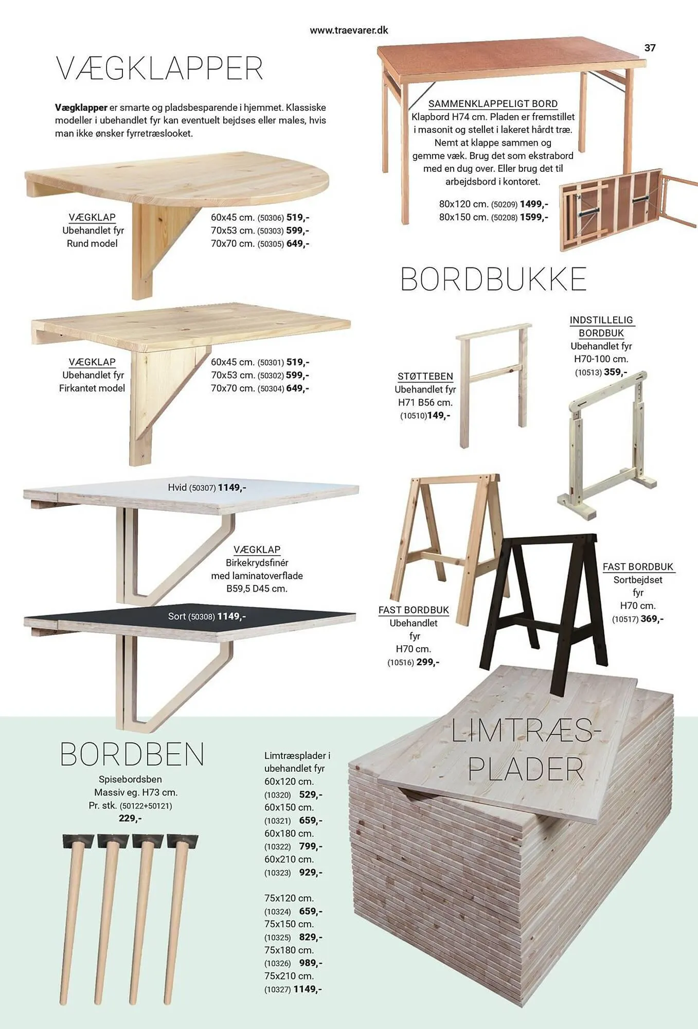 Trævarefabrikernes Udsalg tilbudsavis Gyldig indtil 18. januar - 31. december 2024 - tilbudsavis side 37