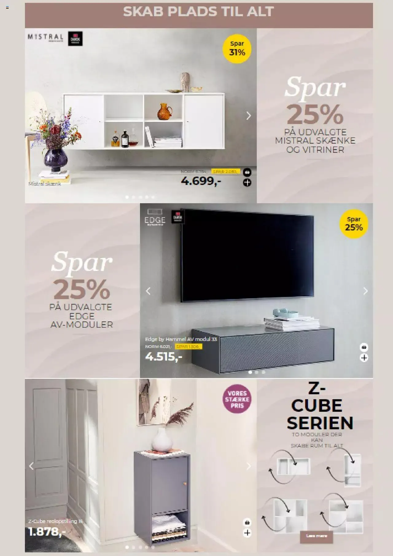 Møblér - Tilbudsavis Gyldig indtil 27. april - 31. december 2023 - tilbudsavis side 13