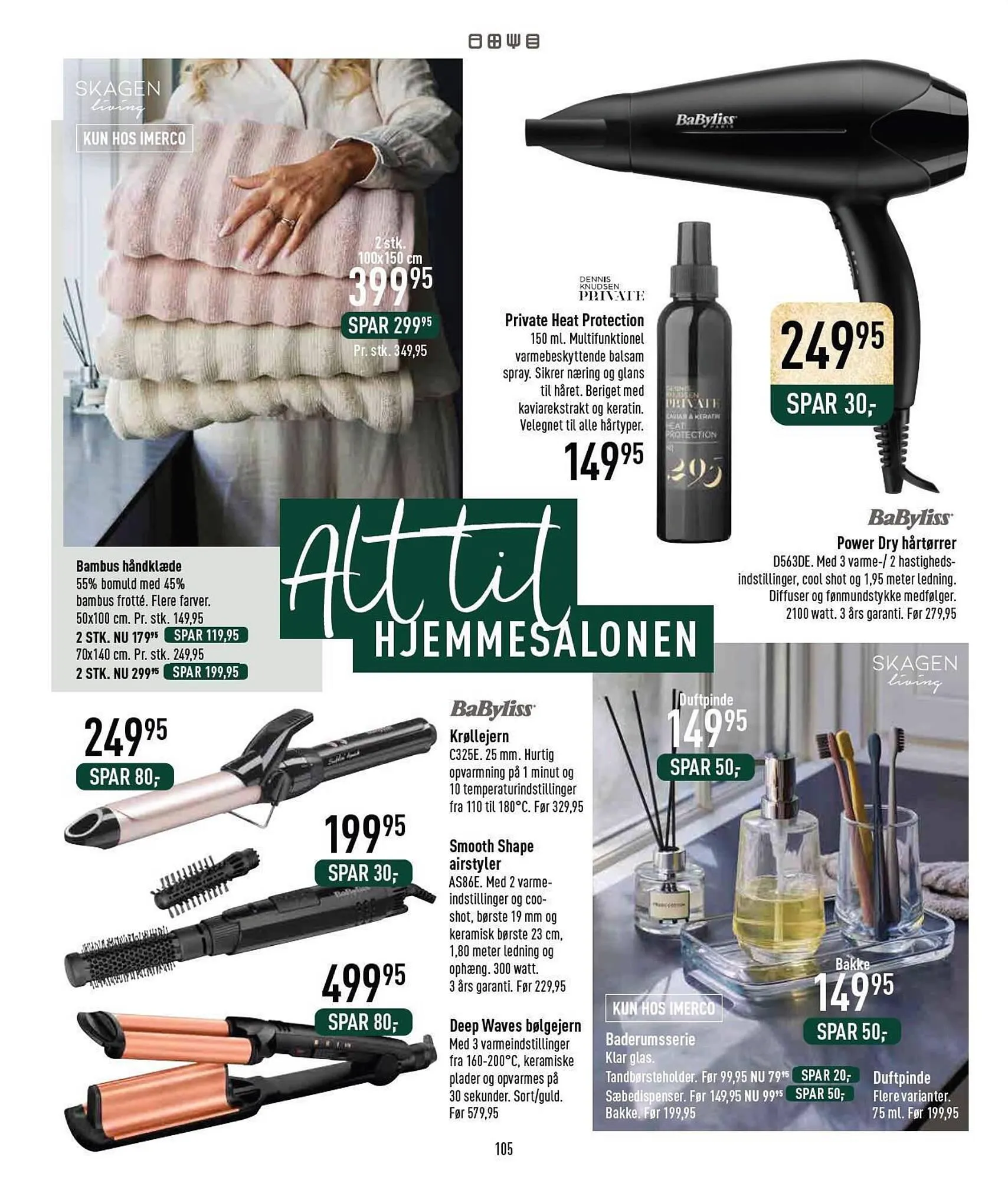 Imerco tilbudsavis Gyldig indtil 20. oktober - 23. december 2023 - tilbudsavis side 105