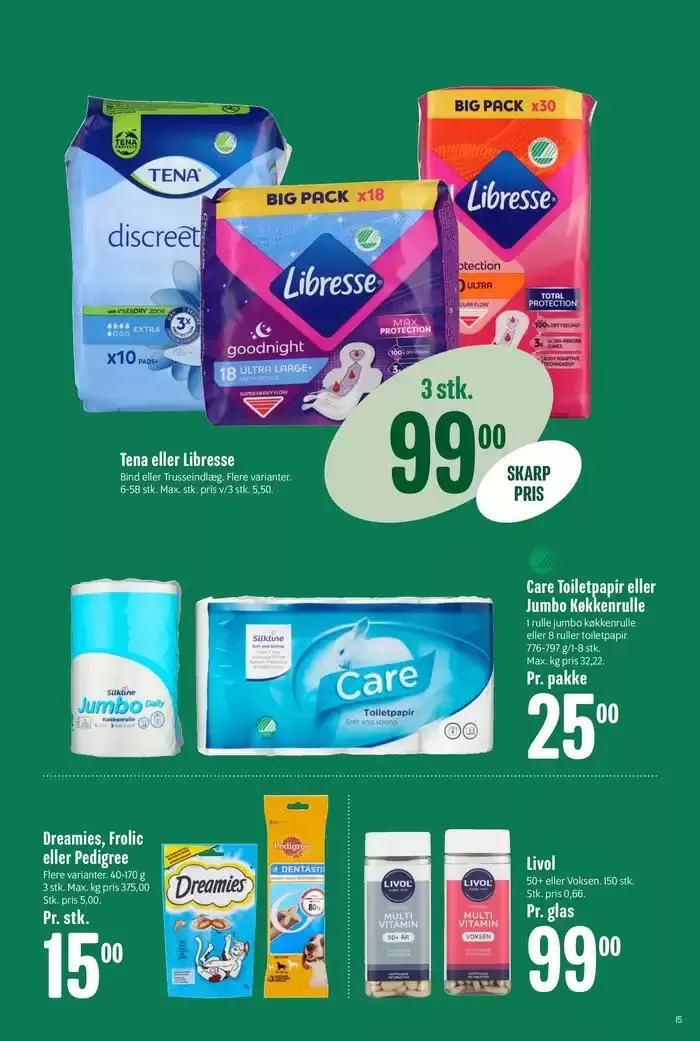 Aktuelle kup og tilbud Gyldig indtil 20. februar - 6. marts 2025 - tilbudsavis side 15