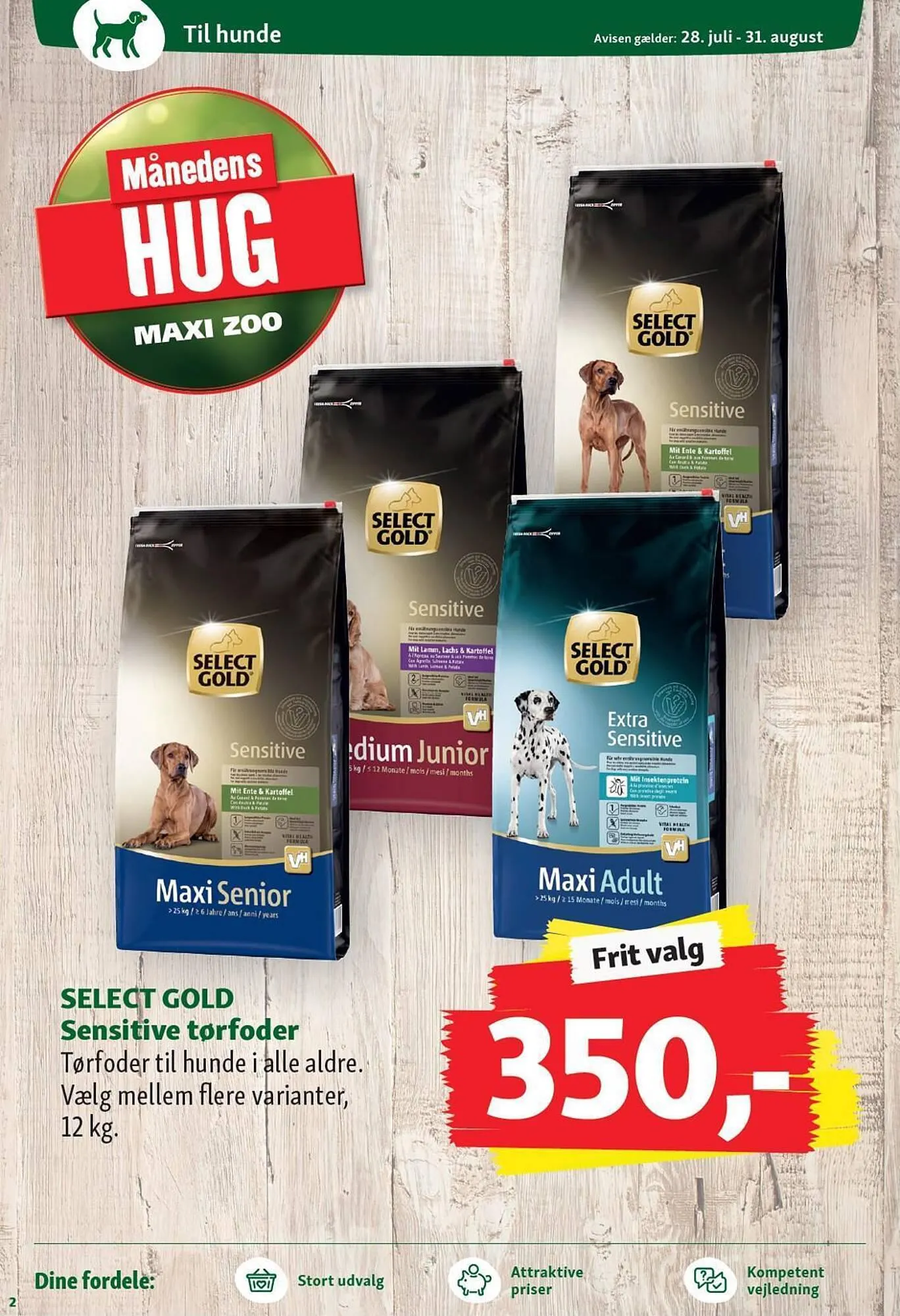 Maxi Zoo tilbudsavis Gyldig indtil 28. juli - 31. august 2023 - tilbudsavis side 2