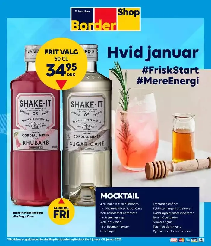 Hvid Januar - alkoholfri alternativer Gyldig indtil 1. januar - 31. januar 2025 - tilbudsavis side 1