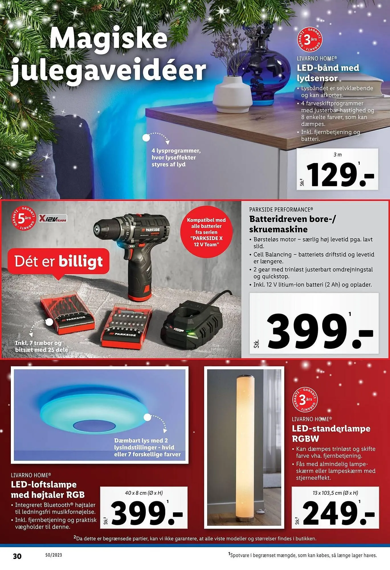 Lidl tilbudsavis Gyldig indtil 9. december - 16. december 2023 - tilbudsavis side 30