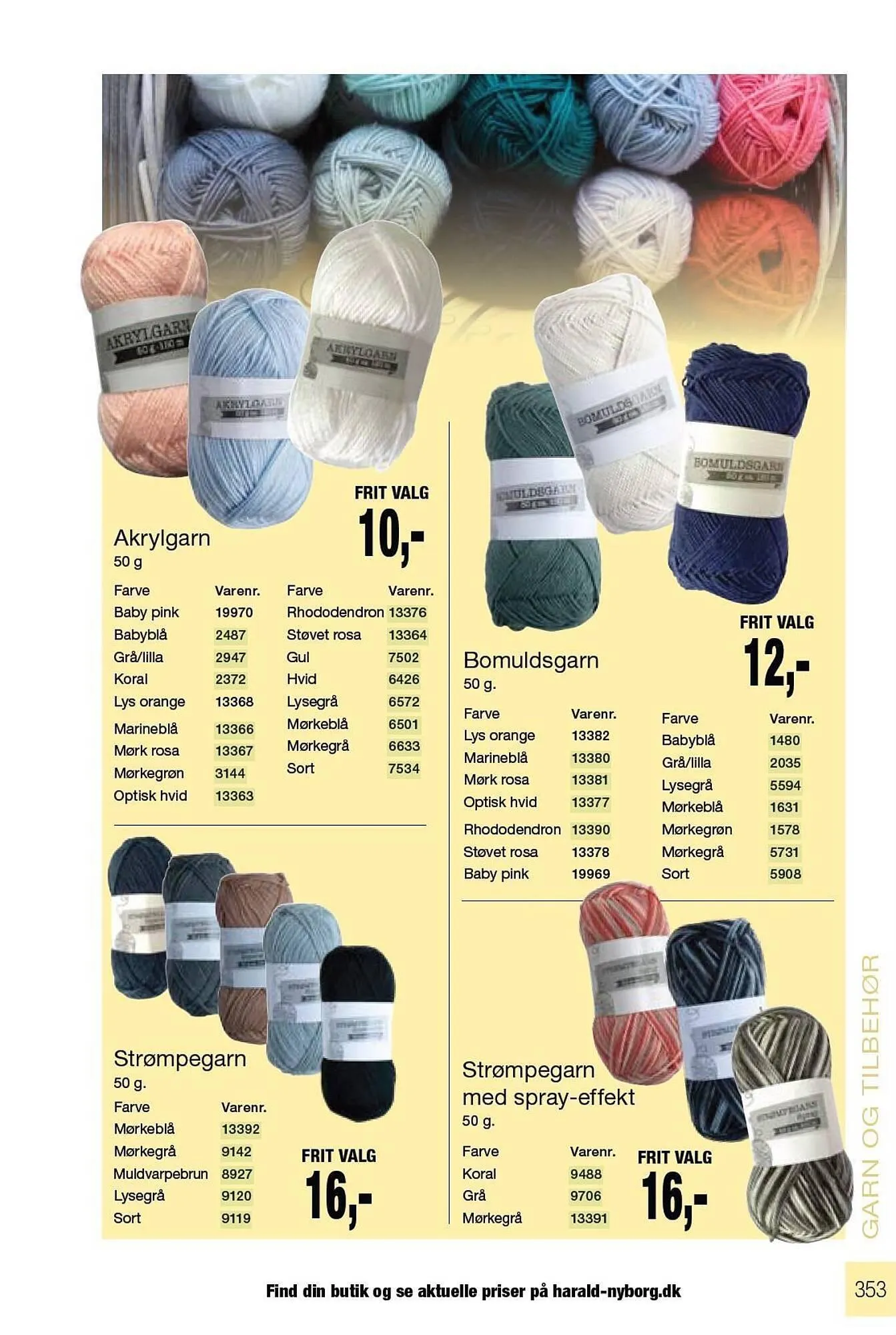 Harald Nyborg tilbudsavis Gyldig indtil 16. februar - 31. december 2023 - tilbudsavis side 353