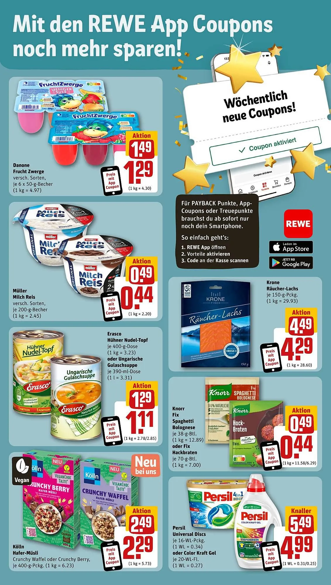 REWE tilbudsavis Gyldig indtil 11. september - 16. september 2023 - tilbudsavis side 3