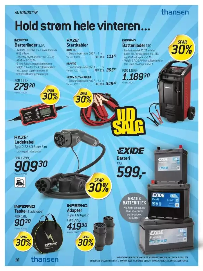 Aktuell kundeavis Thansen Gyldig indtil 1. januar - 28. januar 2025 - tilbudsavis side 18