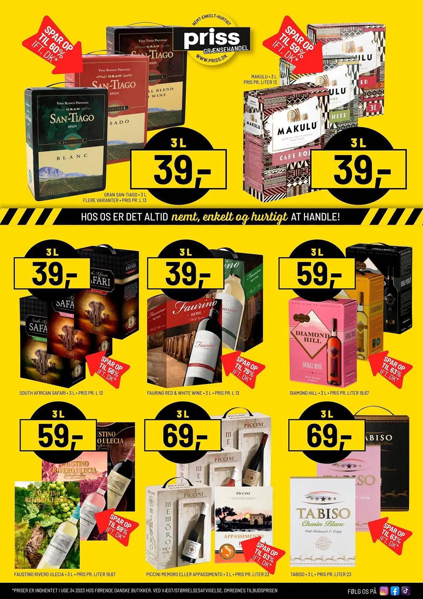 Priss tilbudsavis Gyldig indtil 27. september - 1. november 2023 - tilbudsavis side 14