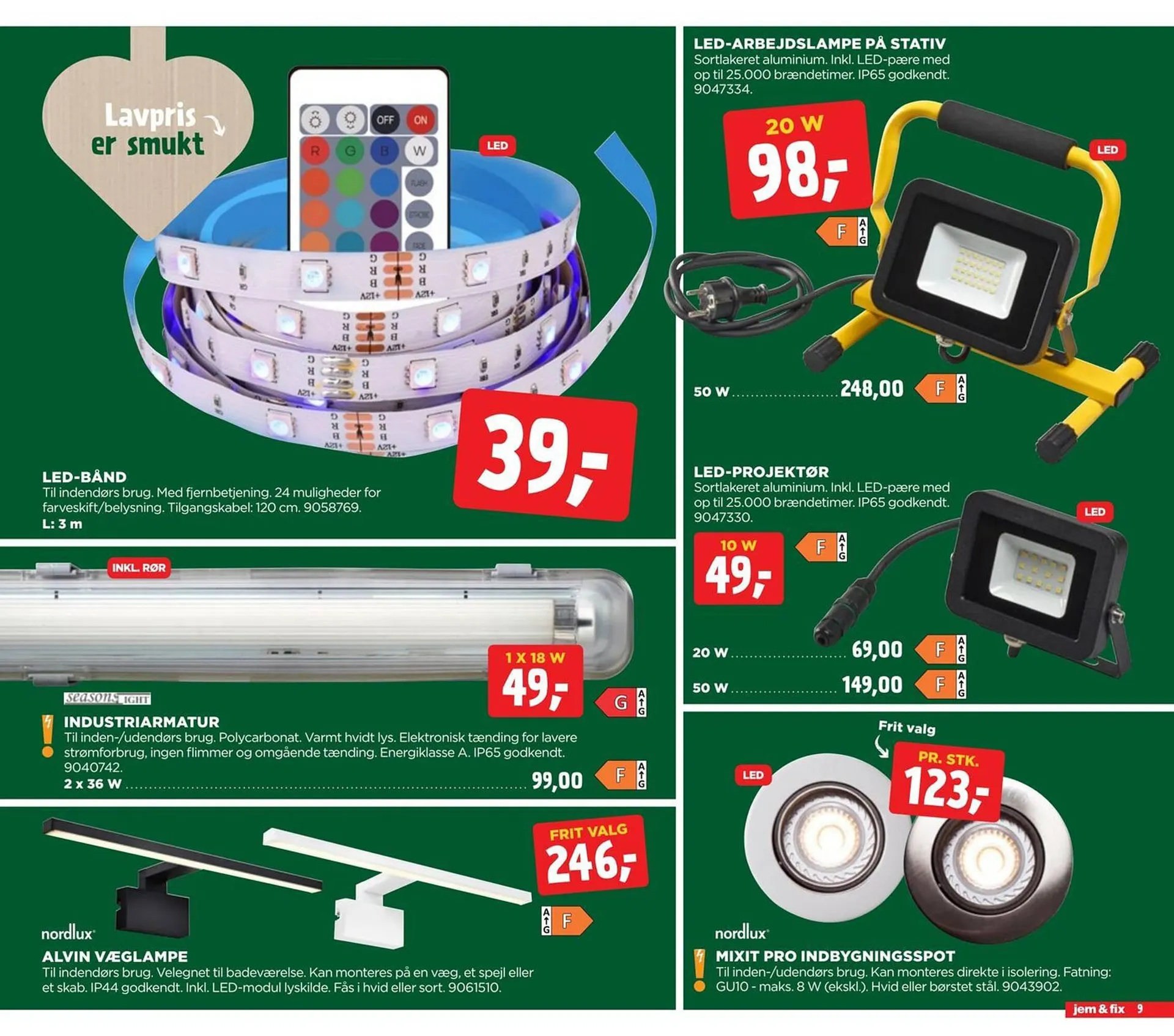 jem & fix tilbudsavis Gyldig indtil 2. december - 9. december 2023 - tilbudsavis side 9