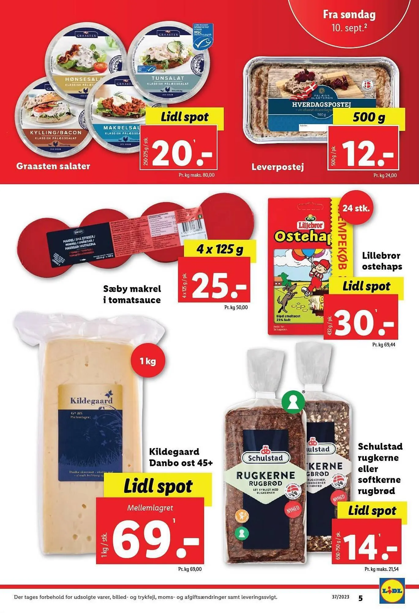 Lidl tilbudsavis Gyldig indtil 10. september - 16. september 2023 - tilbudsavis side 5