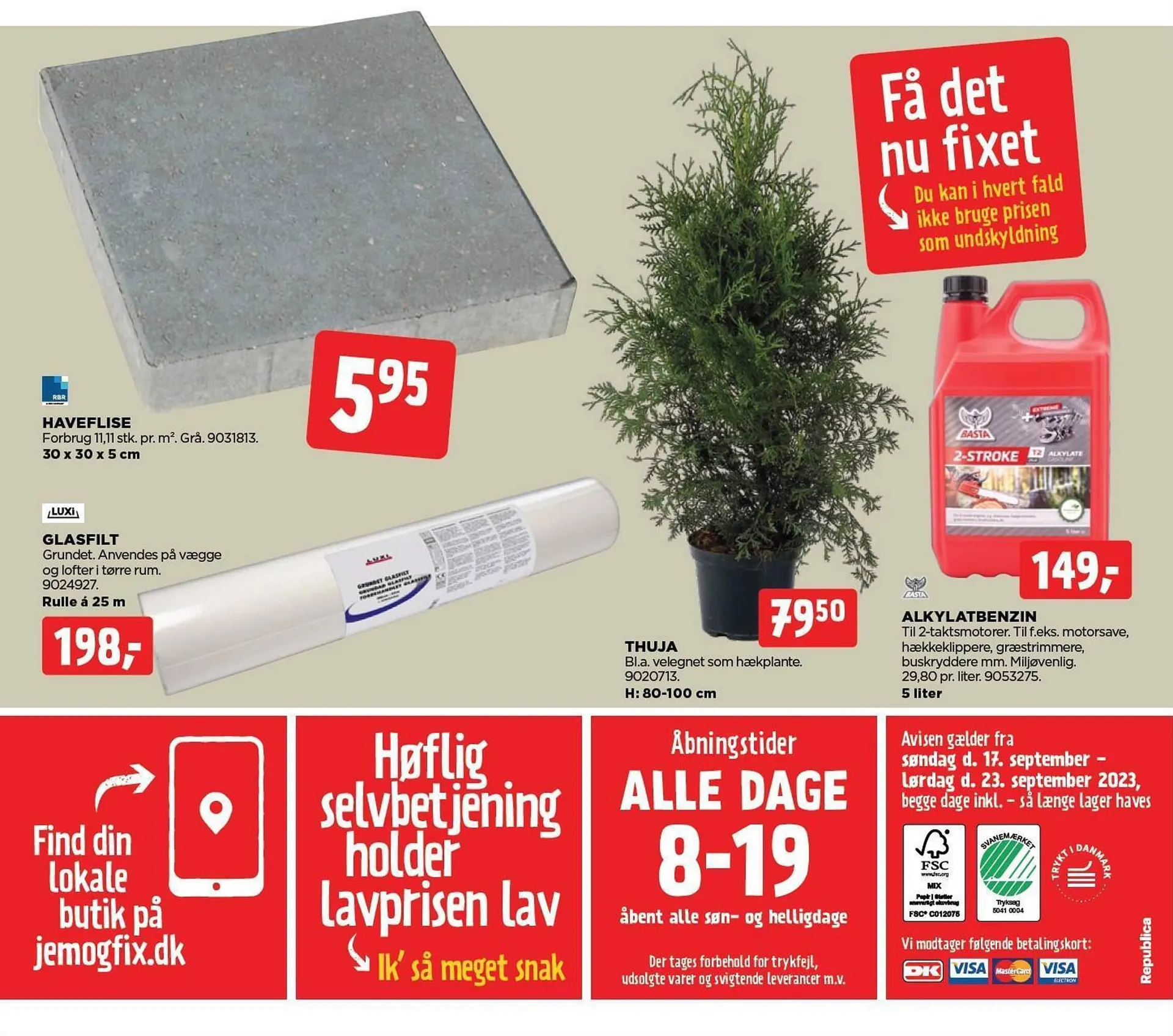 jem & fix tilbudsavis Gyldig indtil 17. september - 23. september 2023 - tilbudsavis side 24