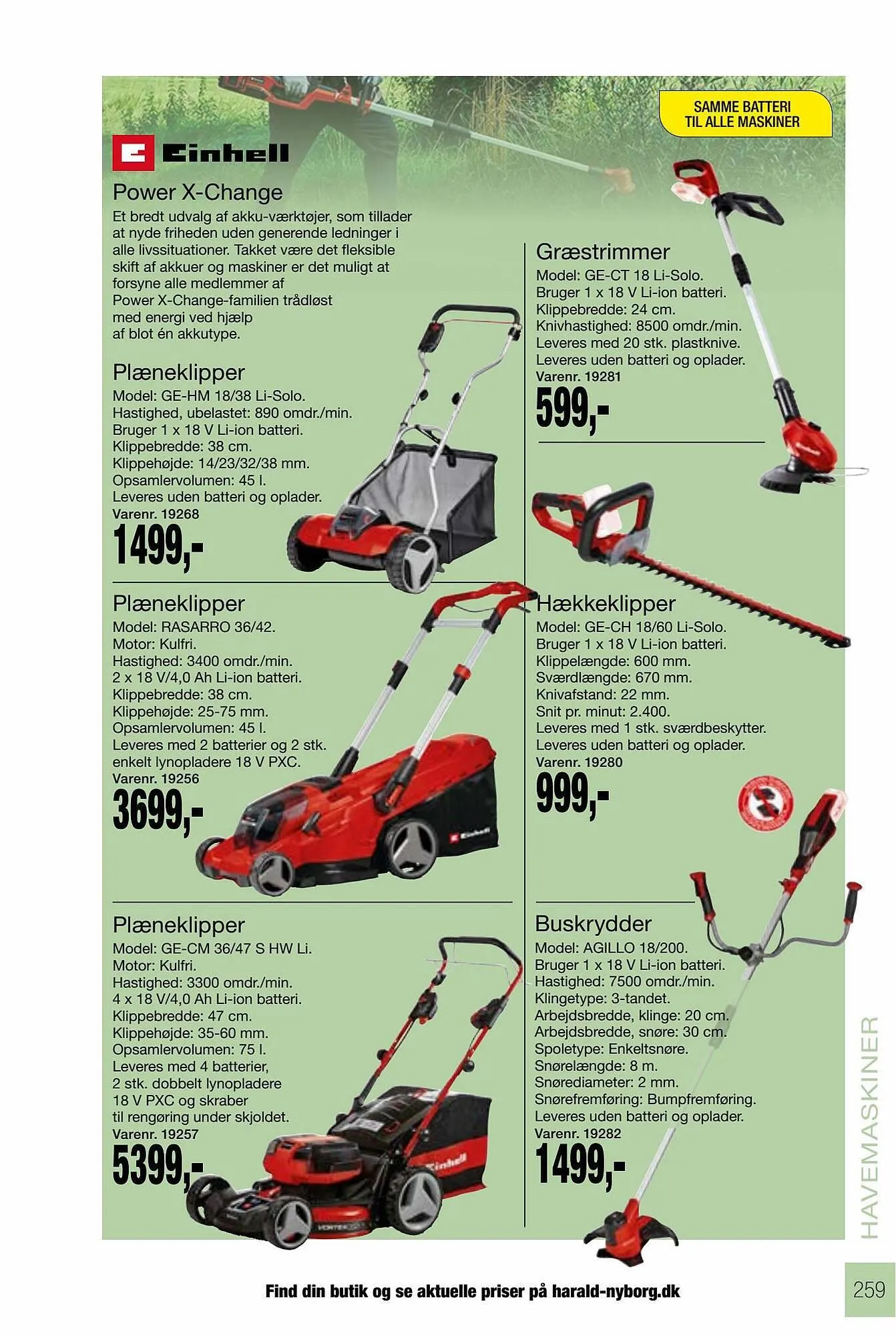 Harald Nyborg tilbudsavis Gyldig indtil 4. januar - 31. december 2023 - tilbudsavis side 259
