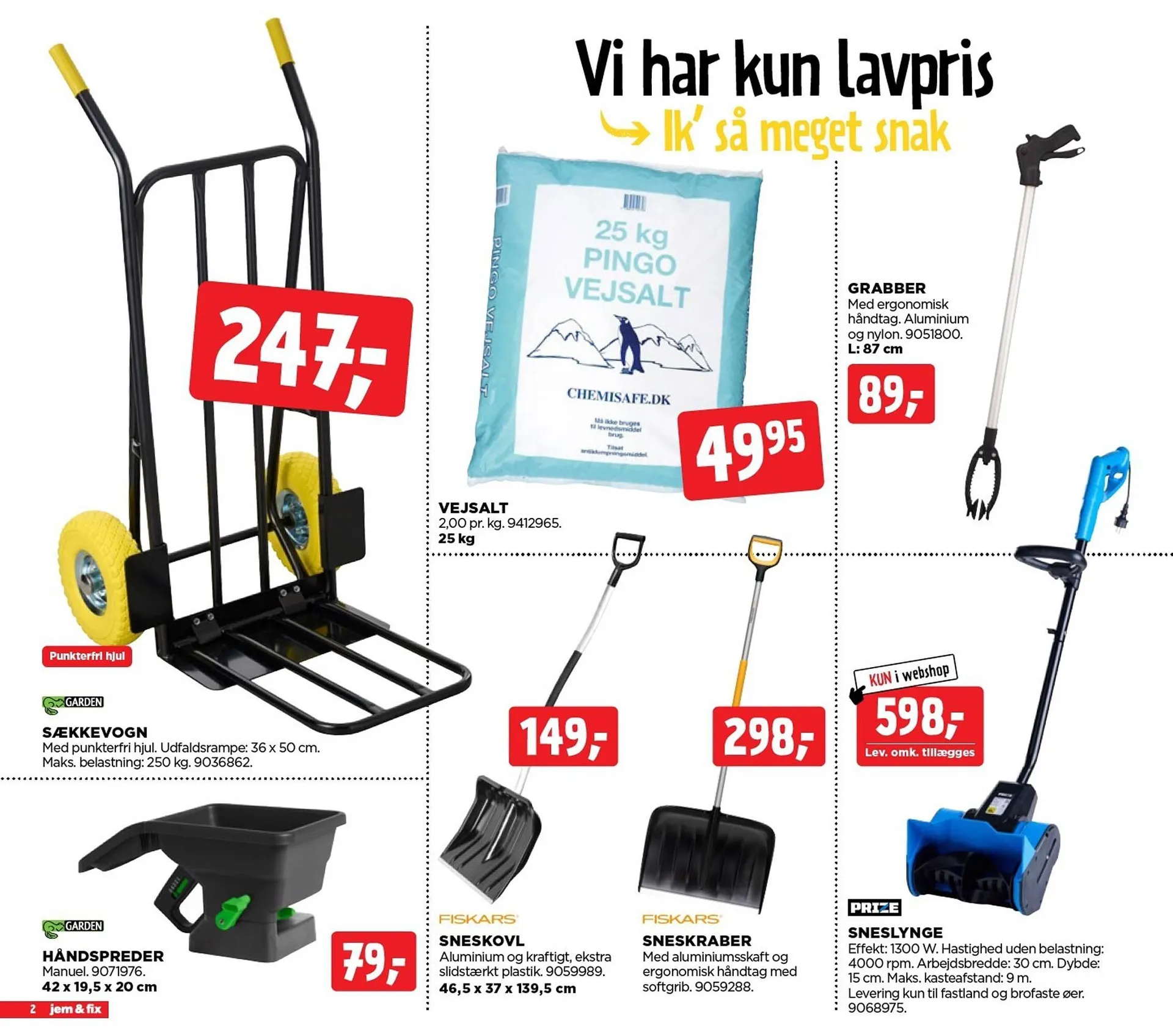jem & fix tilbudsavis Gyldig indtil 1. januar - 11. januar 2025 - tilbudsavis side 2