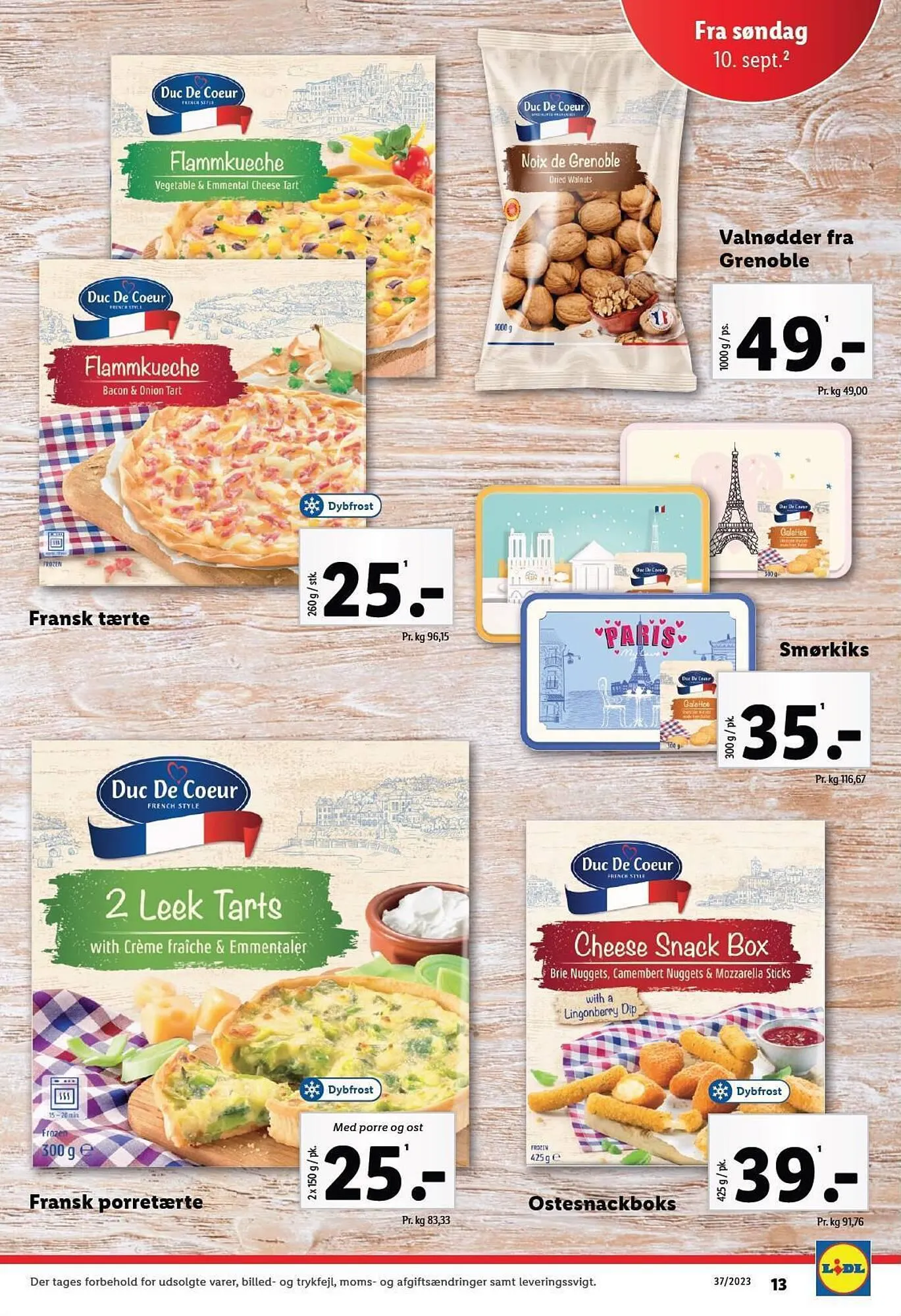 Lidl tilbudsavis Gyldig indtil 10. september - 16. september 2023 - tilbudsavis side 13