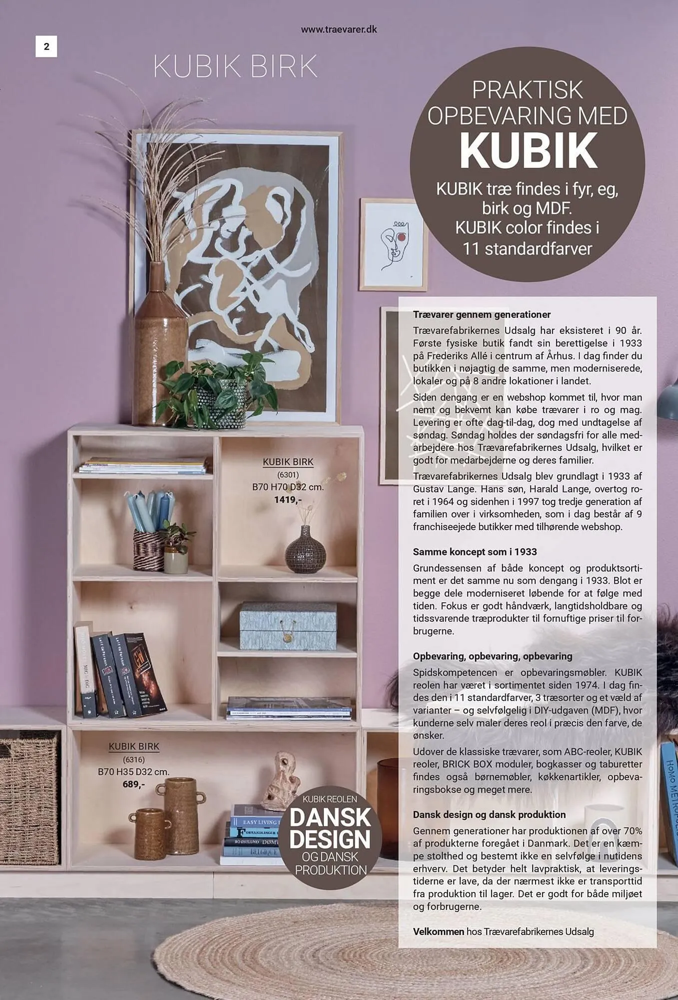 Trævarefabrikernes Udsalg tilbudsavis Gyldig indtil 18. januar - 31. december 2024 - tilbudsavis side 2