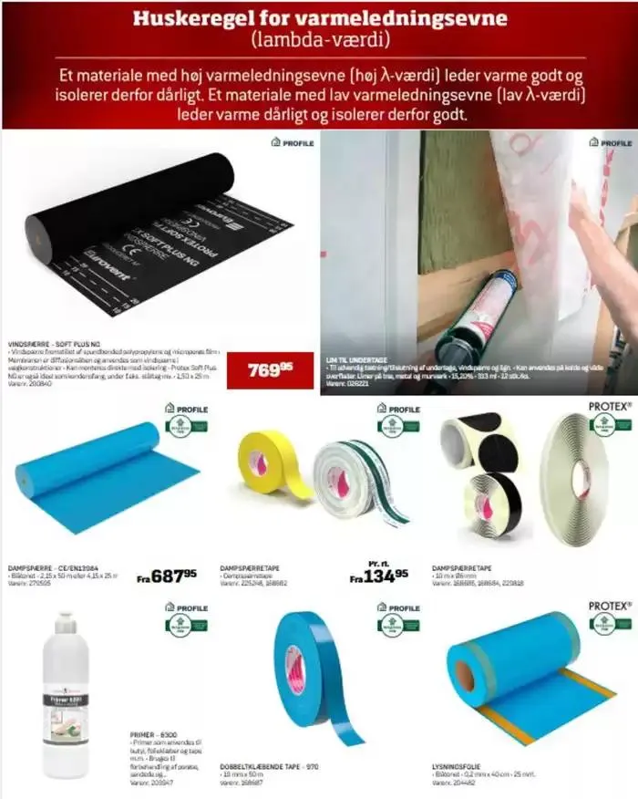 Katalog Lofter , Gips , Gulve , Isolering 2025 Gyldig indtil 24. februar - 31. december 2025 - tilbudsavis side 22