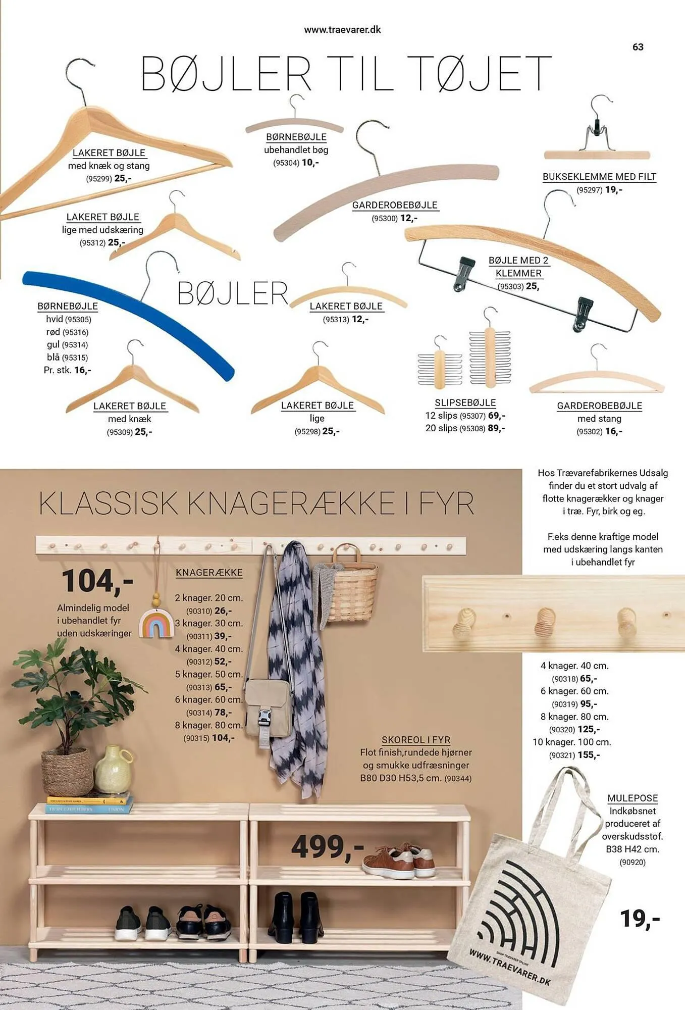 Trævarefabrikernes Udsalg tilbudsavis Gyldig indtil 18. januar - 31. december 2024 - tilbudsavis side 63