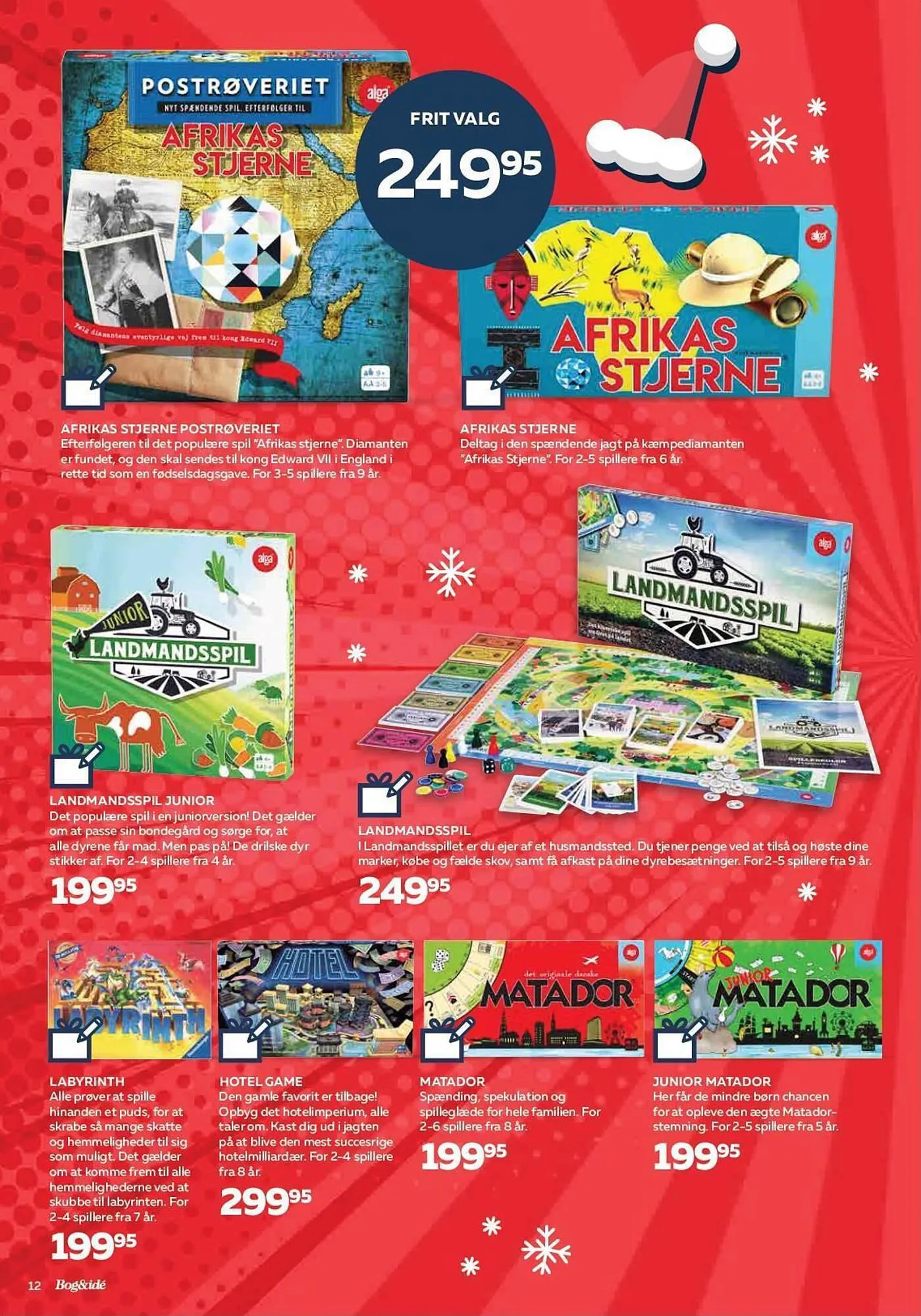 Bog & idé tilbudsavis Gyldig indtil 3. november - 24. december 2023 - tilbudsavis side 12