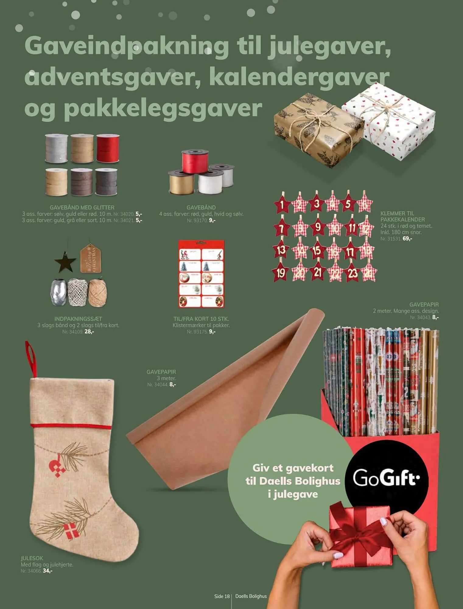 Daells Bolighus tilbudsavis Gyldig indtil 29. oktober - 22. december 2024 - tilbudsavis side 18