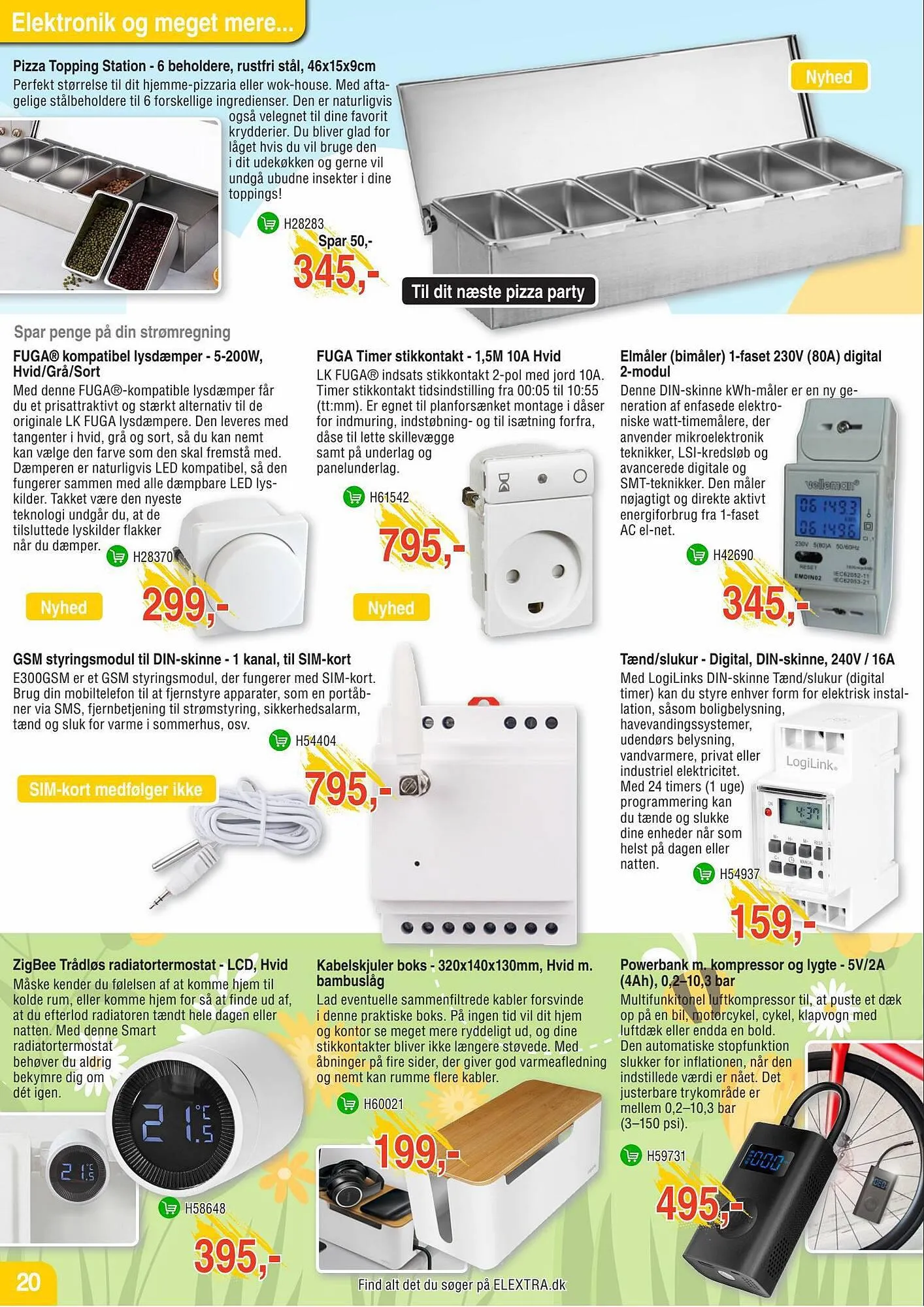 Elextra tilbudsavis Gyldig indtil 16. juni - 31. august 2023 - tilbudsavis side 20