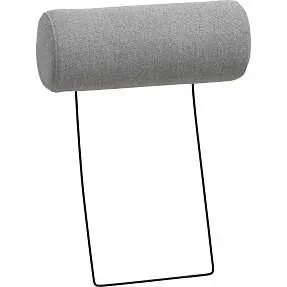 Rom Nordic nakkestøtte - lysegrå