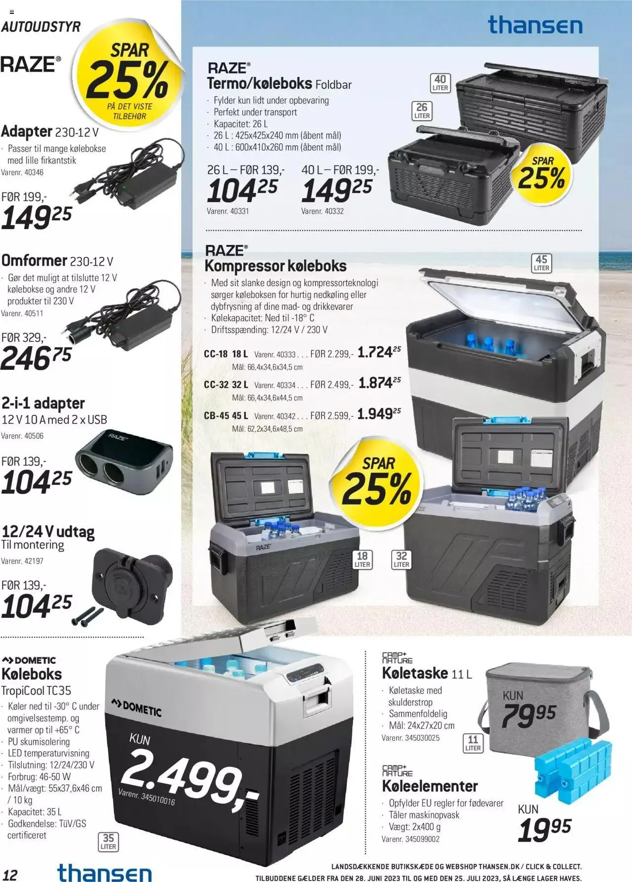 Thansen - Tilbudsavis Gyldig indtil 28. juni - 1. august 2023 - tilbudsavis side 12