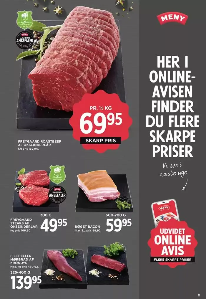 MENY uge 4924 Gyldig indtil 29. november - 13. december 2024 - tilbudsavis side 9
