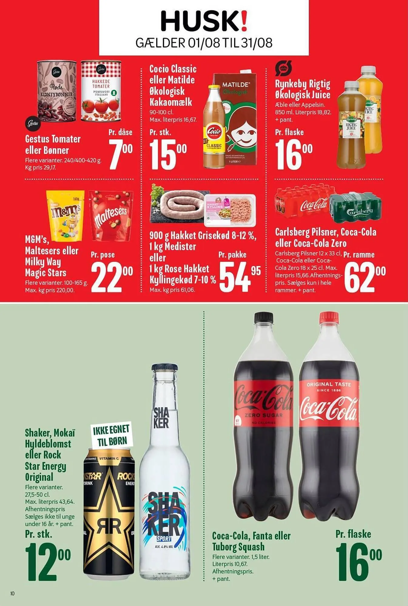 Min Købmand tilbudsavis Gyldig indtil 19. august - 25. august 2023 - tilbudsavis side 10