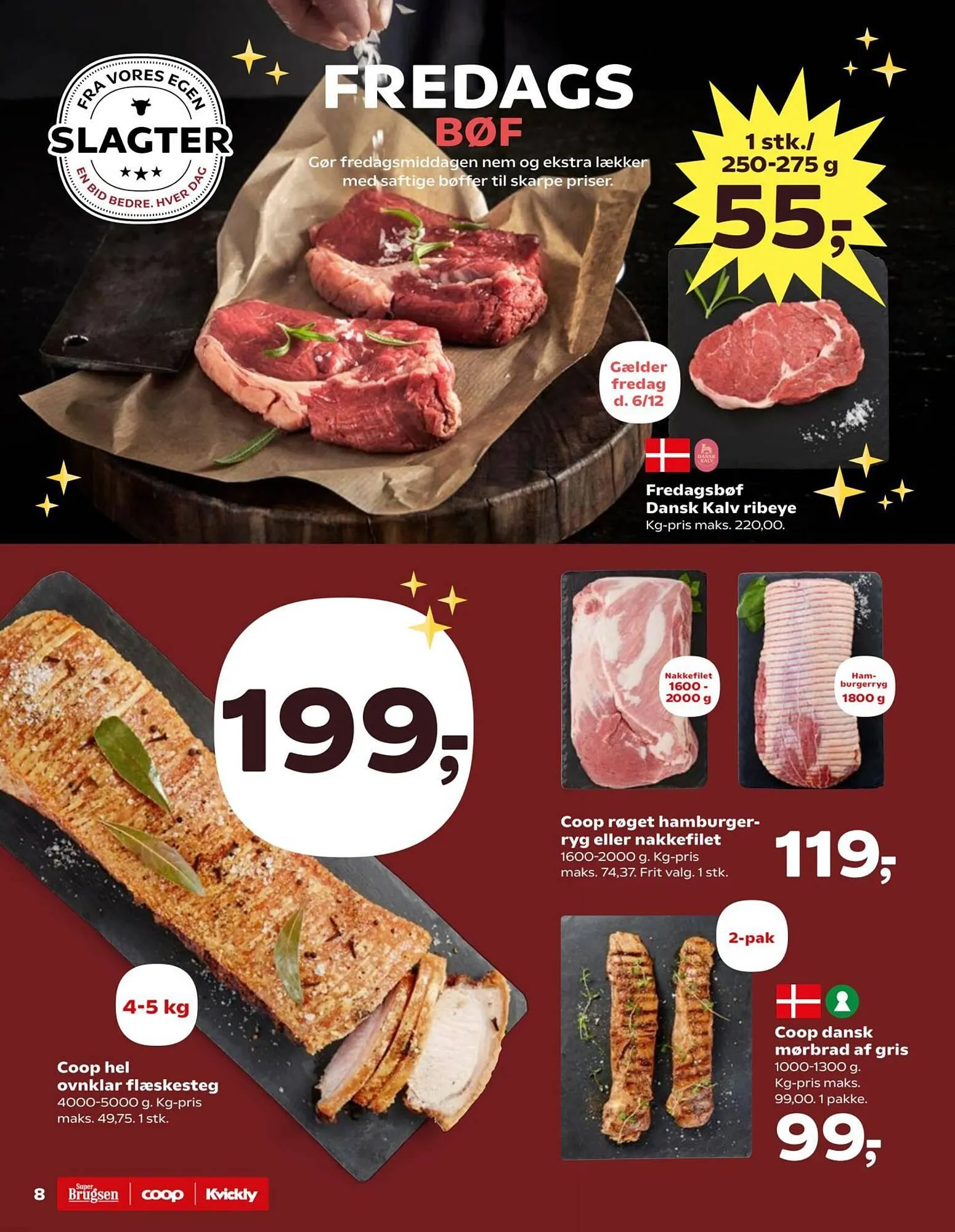 Kvickly tilbudsavis Gyldig indtil 5. december - 12. december 2024 - tilbudsavis side 8