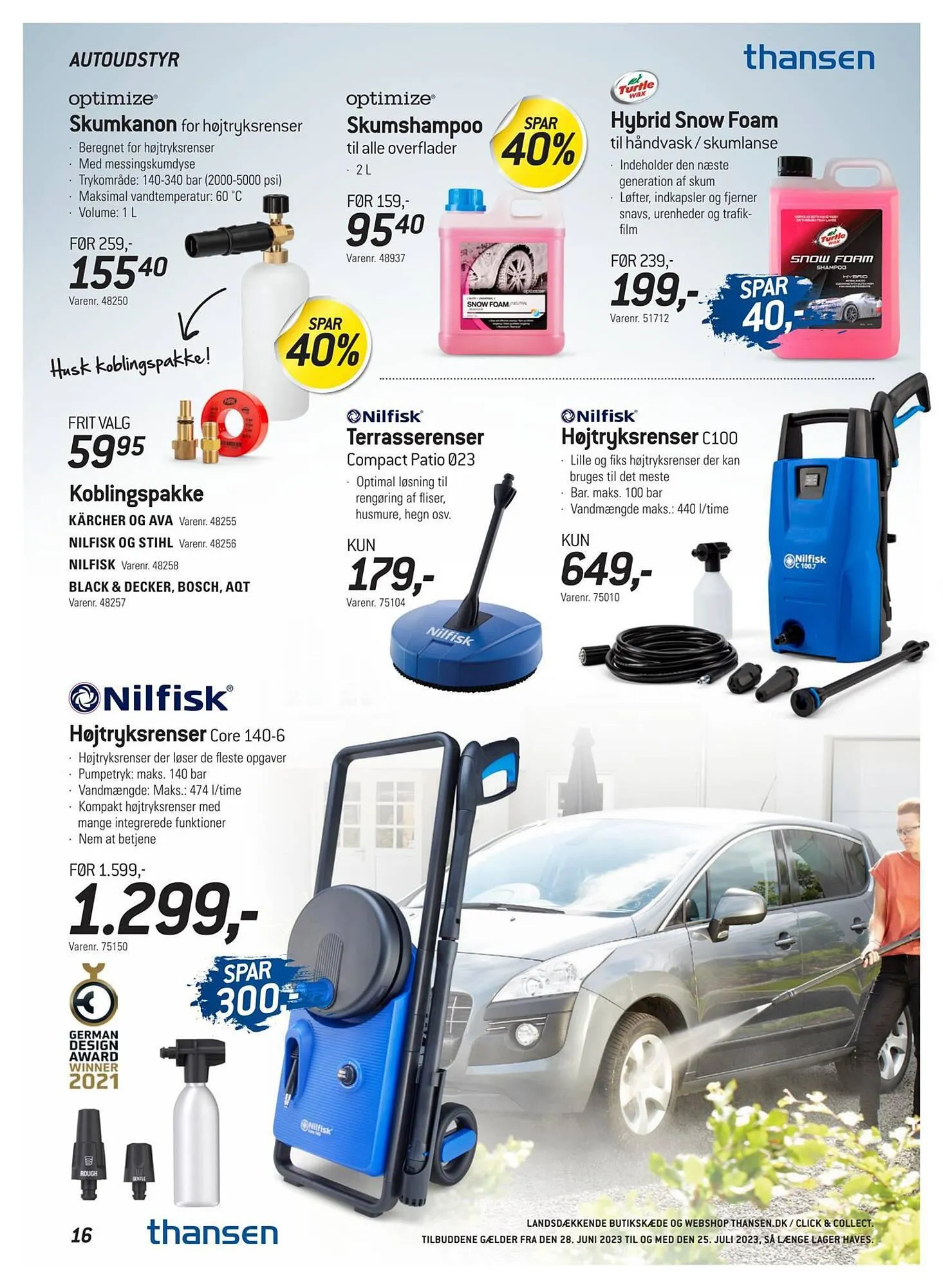 Thansen tilbudsavis Gyldig indtil 27. juni - 25. juli 2023 - tilbudsavis side 16