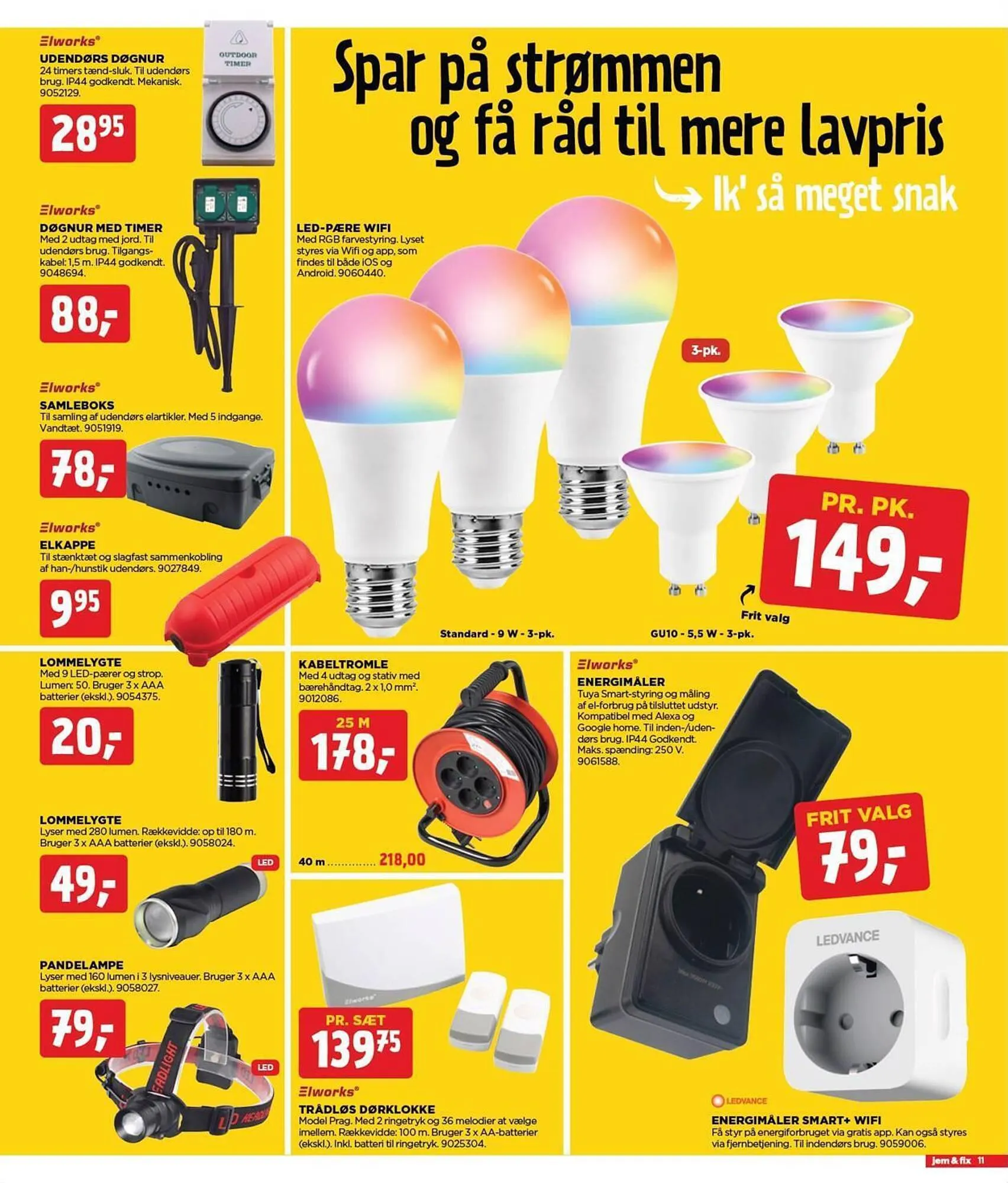 jem & fix tilbudsavis Gyldig indtil 19. november - 25. november 2023 - tilbudsavis side 11