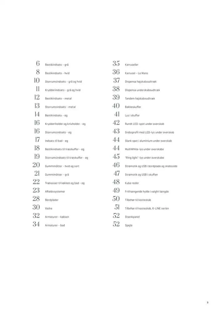 Tilbehør til køkken & bad. Gyldig indtil 10. december - 31. december 2025 - tilbudsavis side 3