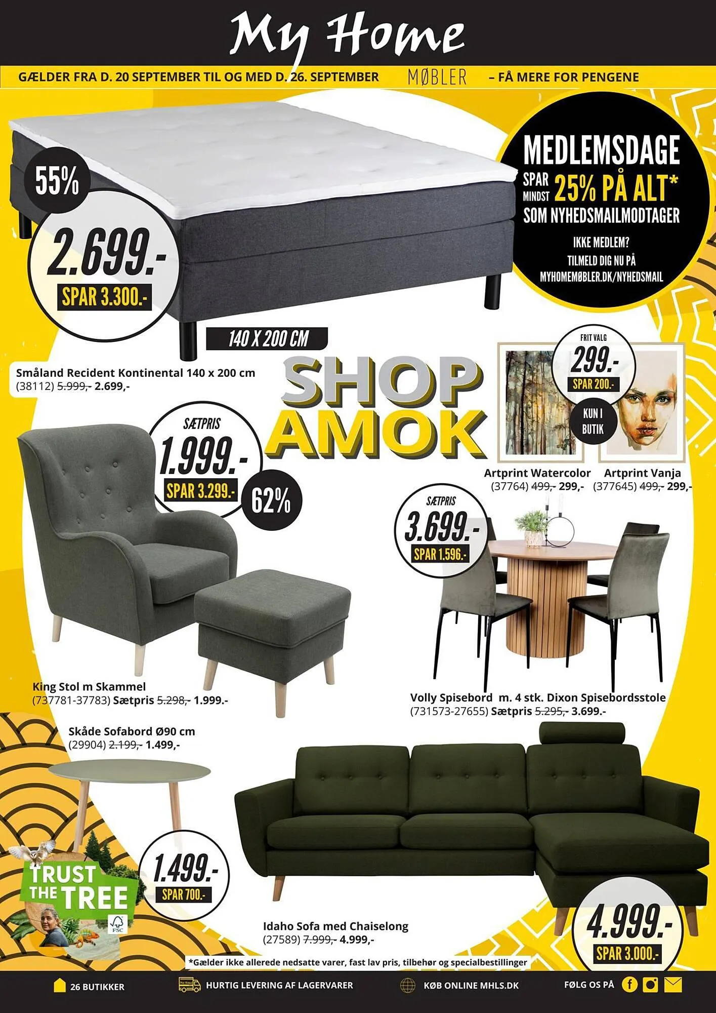 My Home tilbudsavis Gyldig indtil 19. september - 26. september 2023 - tilbudsavis side 1