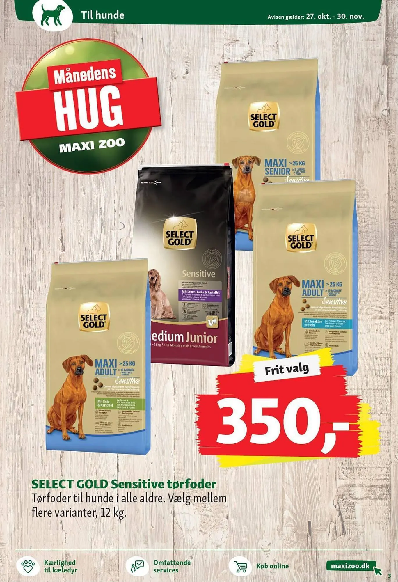 Maxi Zoo tilbudsavis Gyldig indtil 27. oktober - 30. november 2023 - tilbudsavis side 3