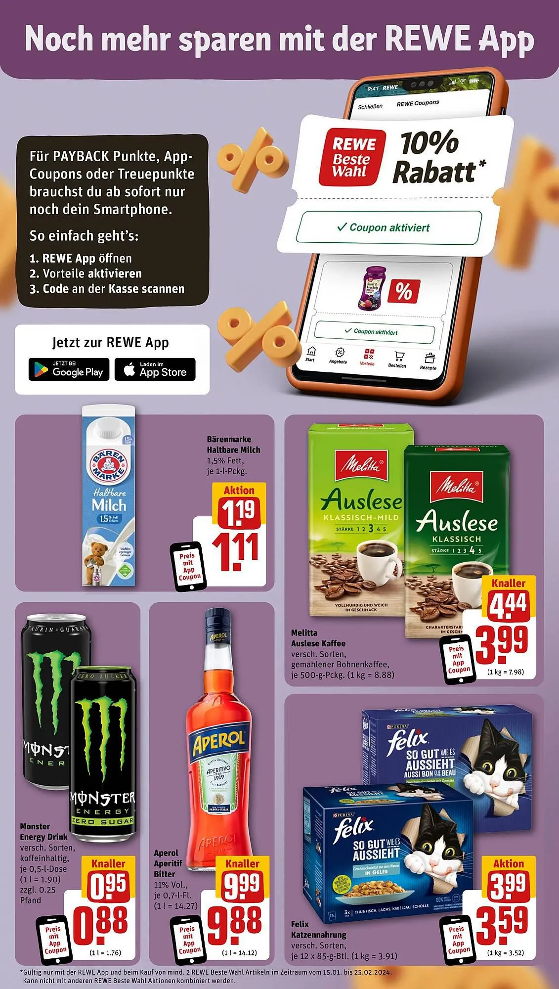 REWE tilbudsavis Gyldig indtil 12. februar - 17. februar 2024 - tilbudsavis side 3