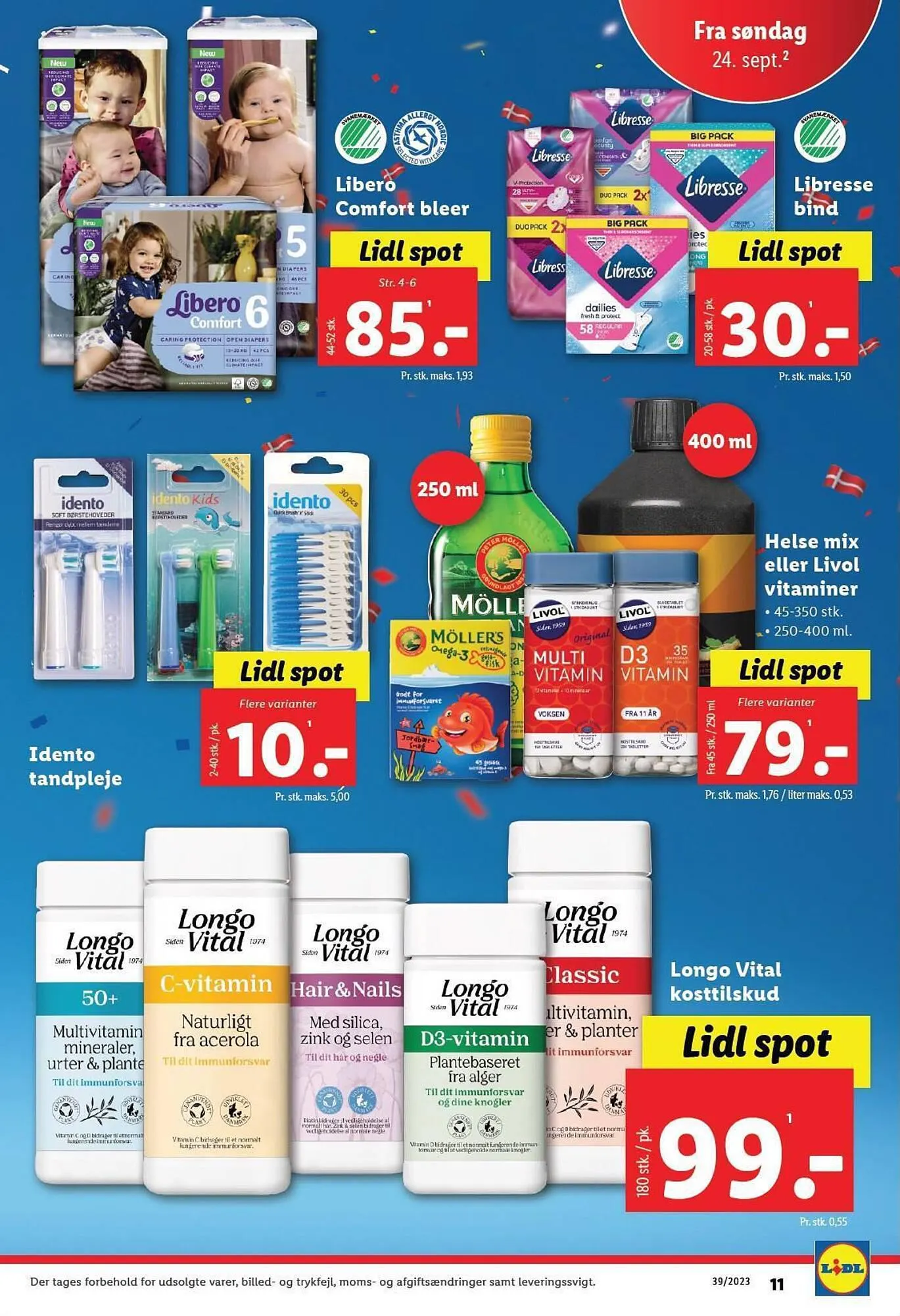 Lidl tilbudsavis Gyldig indtil 24. september - 30. september 2023 - tilbudsavis side 11