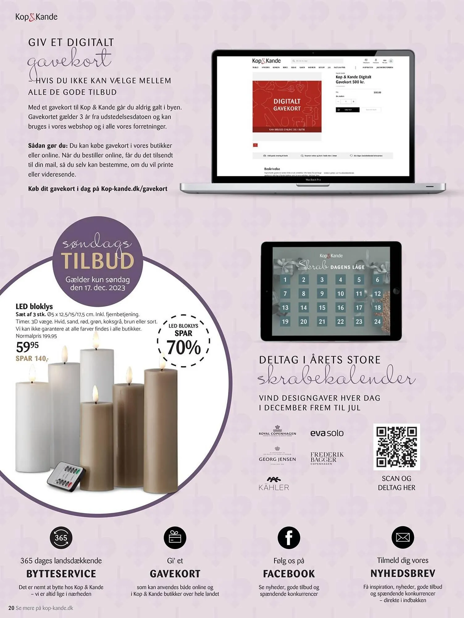 Kop & Kande tilbudsavis Gyldig indtil 7. december - 14. december 2023 - tilbudsavis side 22
